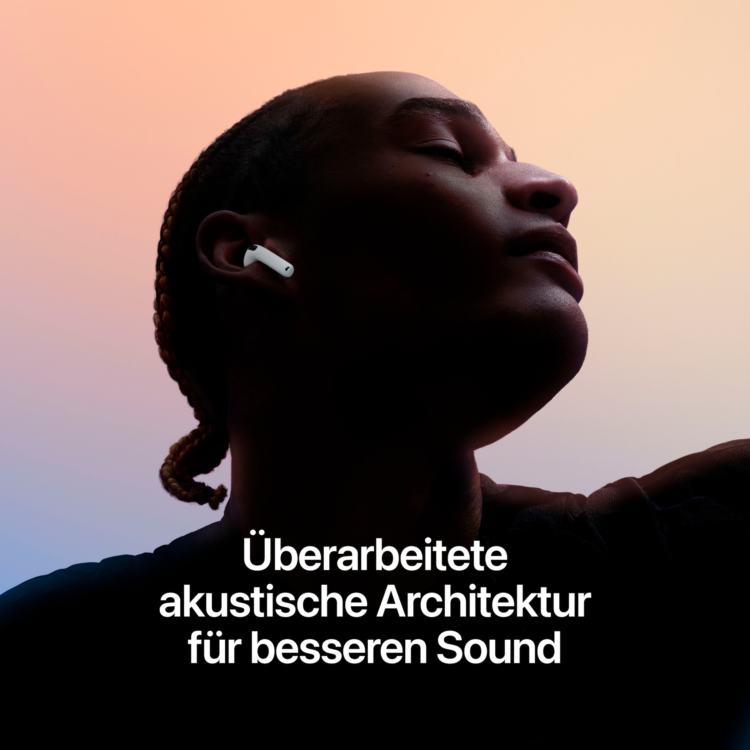 Apple wireless In-Ear-Kopfhörer »AirPods 5« Bluetooth Active Noise Cancelling (ANC) | Freisprechfunktion | Transparenzmodus | True Wireless | integrierte Steuerung für Anrufe und Musik