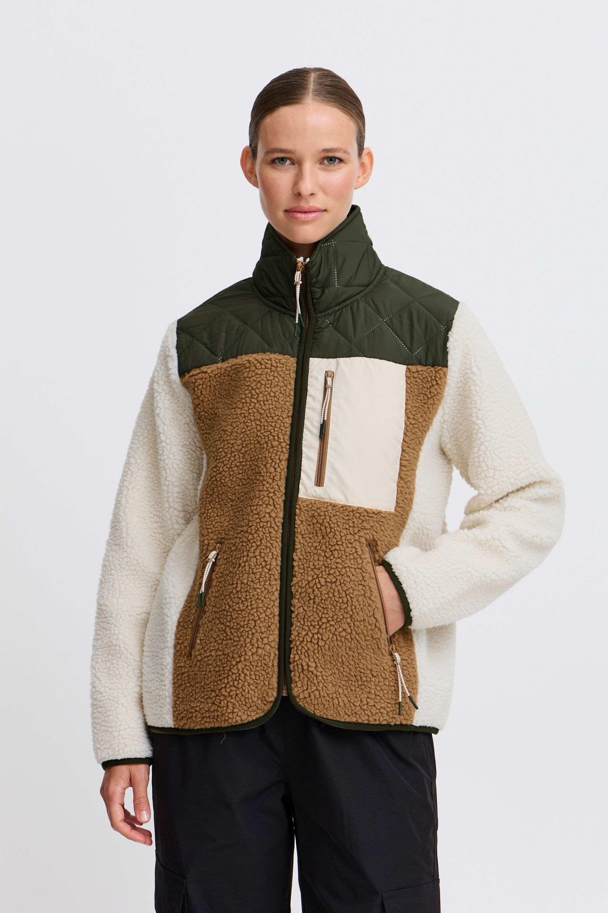 TheJoggConcept Fleecejacke »Fleecejacke JCBERRI JACKET 6«