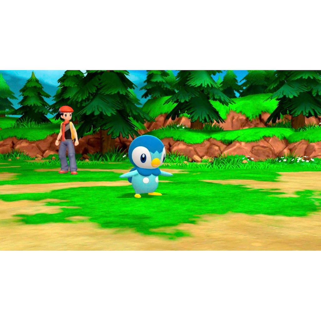 Nintendo Switch Spielekonsole, inkl. Pokémon Strahlender Diamant