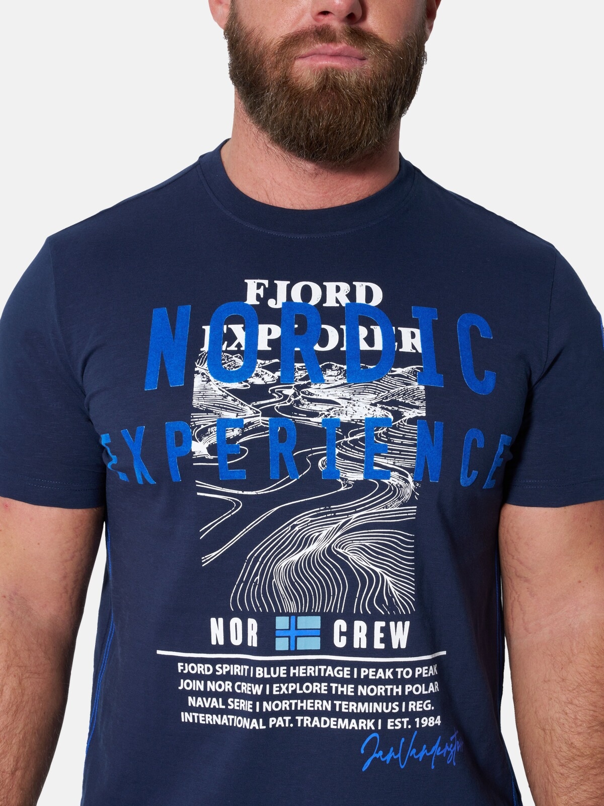 Jan Vanderstorm T-Shirt »T-Shirt REDLEF«