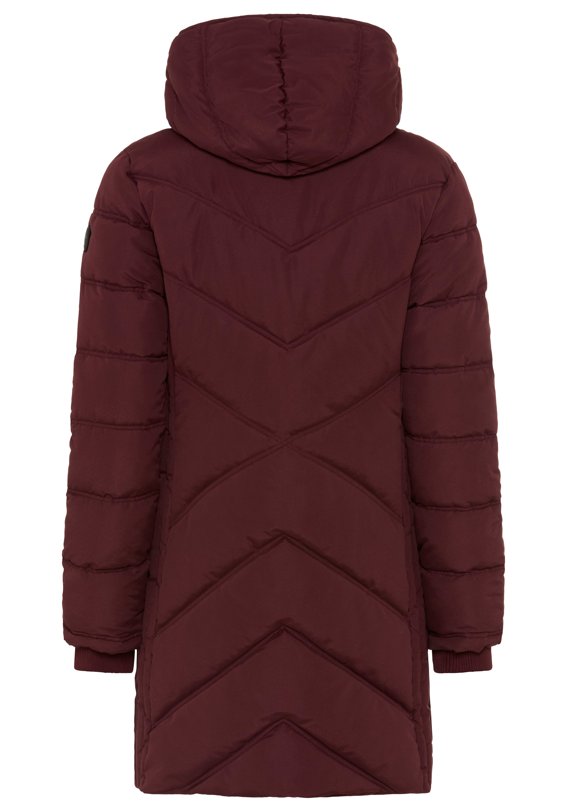 KangaROOS Winterjacke mit Kapuze mit hochschließendem Kragen,  gefütterte Kapuze