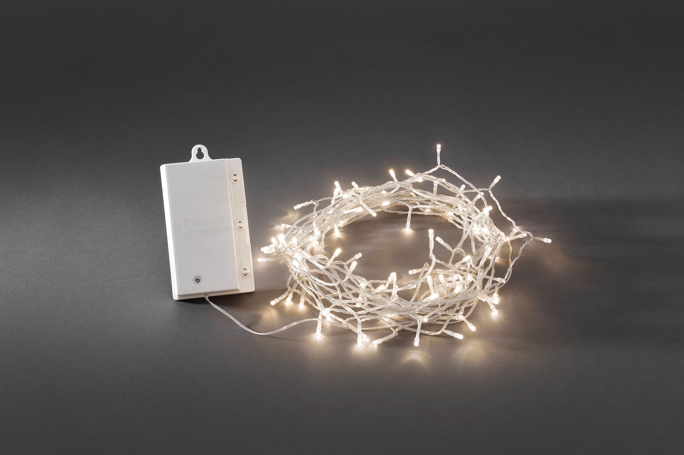KONSTSMIDE LED-Lichterkette »Weihnachtsdeko aussen«, 240 St.-flammig, LED  Lichterkette, 240 warm weiße Dioden auf Rechnung bestellen
