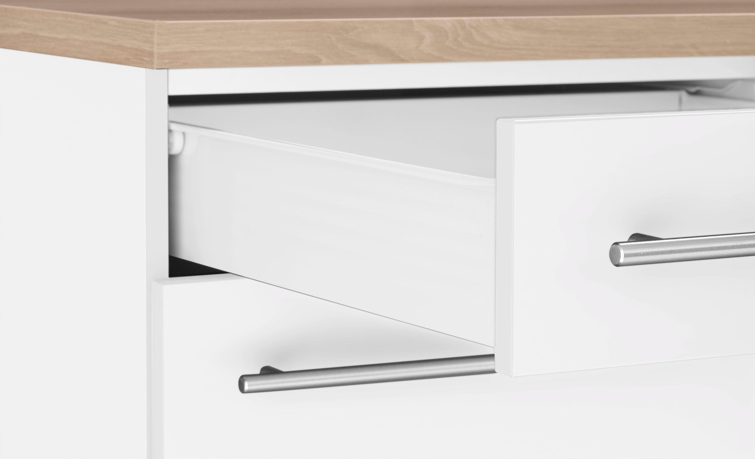 OPTIFIT Winkelküche »Bern«, Stellbreite 285x225 cm, wahlweise mit E-Geräten
