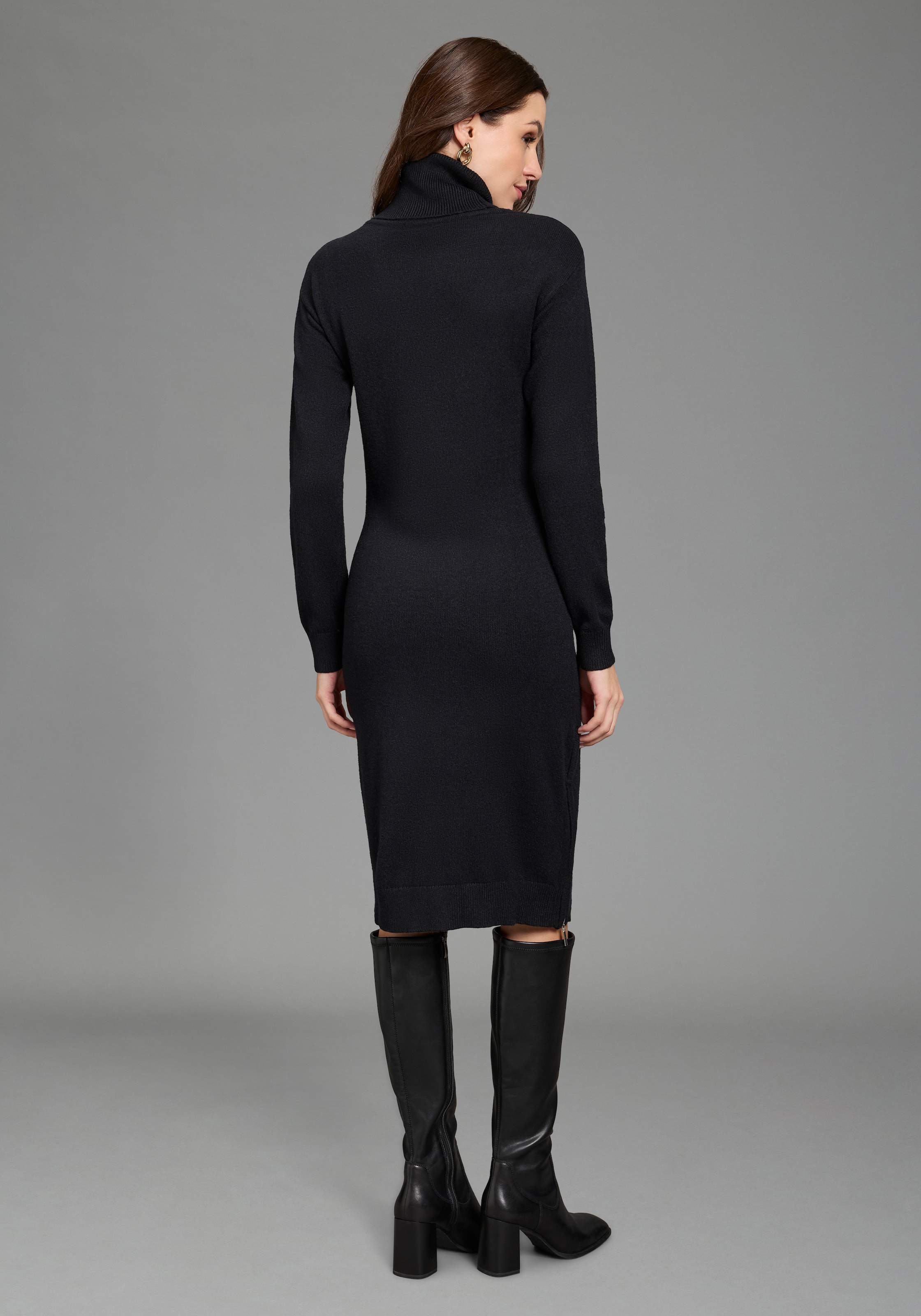 Bruno Banani Strickkleid festliche Anlässe,  kniefreie Länge,  eleganter Look