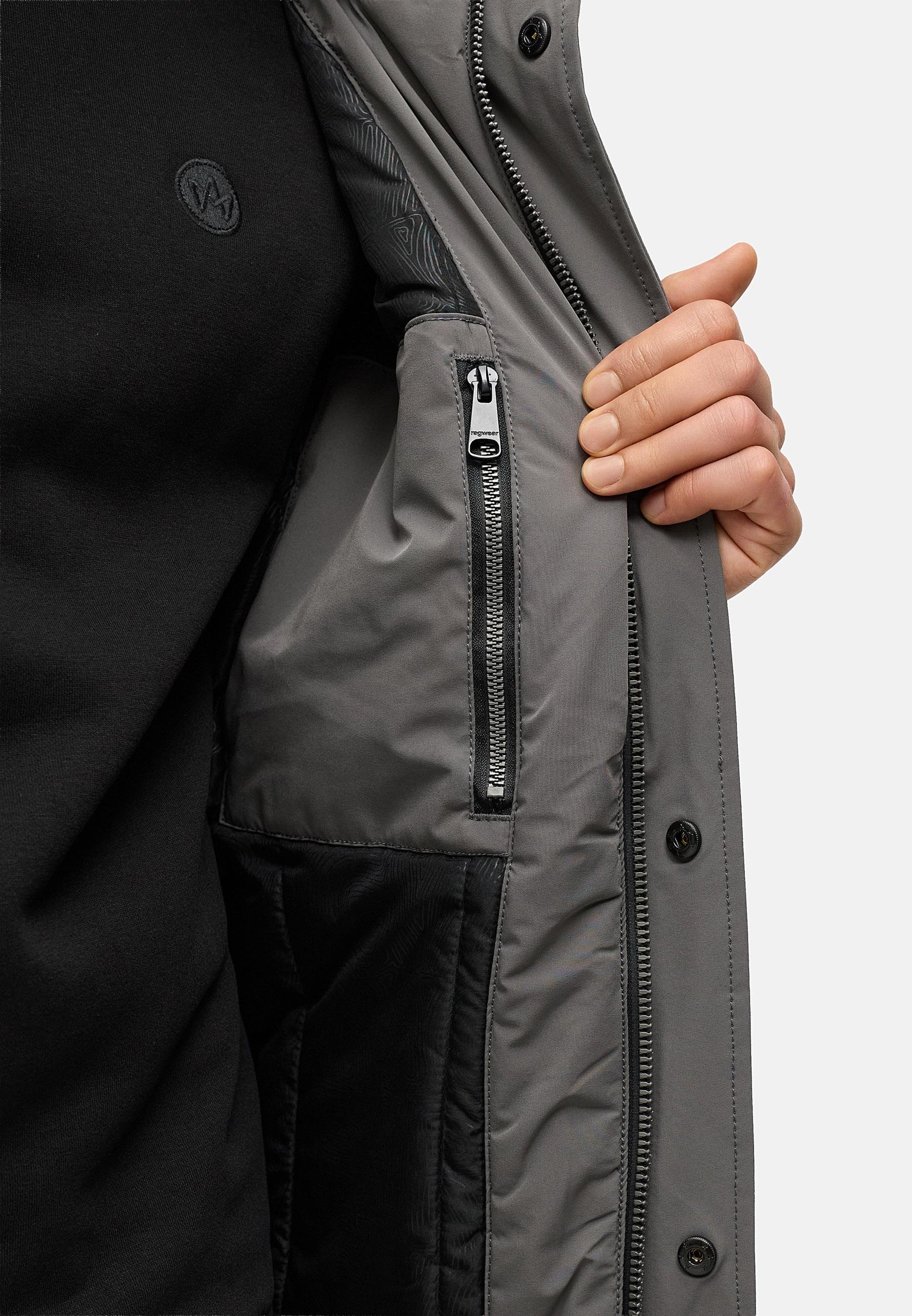 Ragwear Outdoorjacke »Funktionsjacke Saqon YOUMODO« mit Kapuze Wasserfeste Herren Jacke mit Kapuze