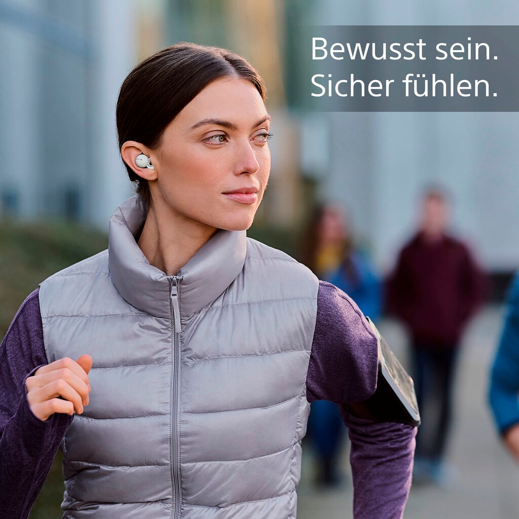 Sony wireless In-Ear-Kopfhörer »LinkBuds«, Bluetooth, Freisprechfunktion-Sprachsteuerung-True Wireless