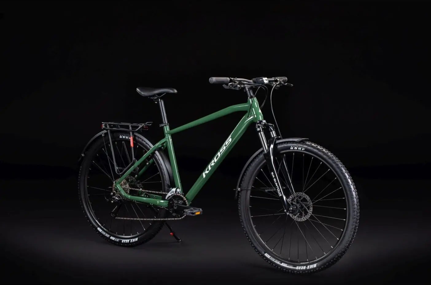 Kross Mountainbike »KROSS MTB Hardtail Hexagon 4.0 29" grün«, 16 Gang, Shimano, ACERA M3020 Schaltwerk, Kettenschaltung