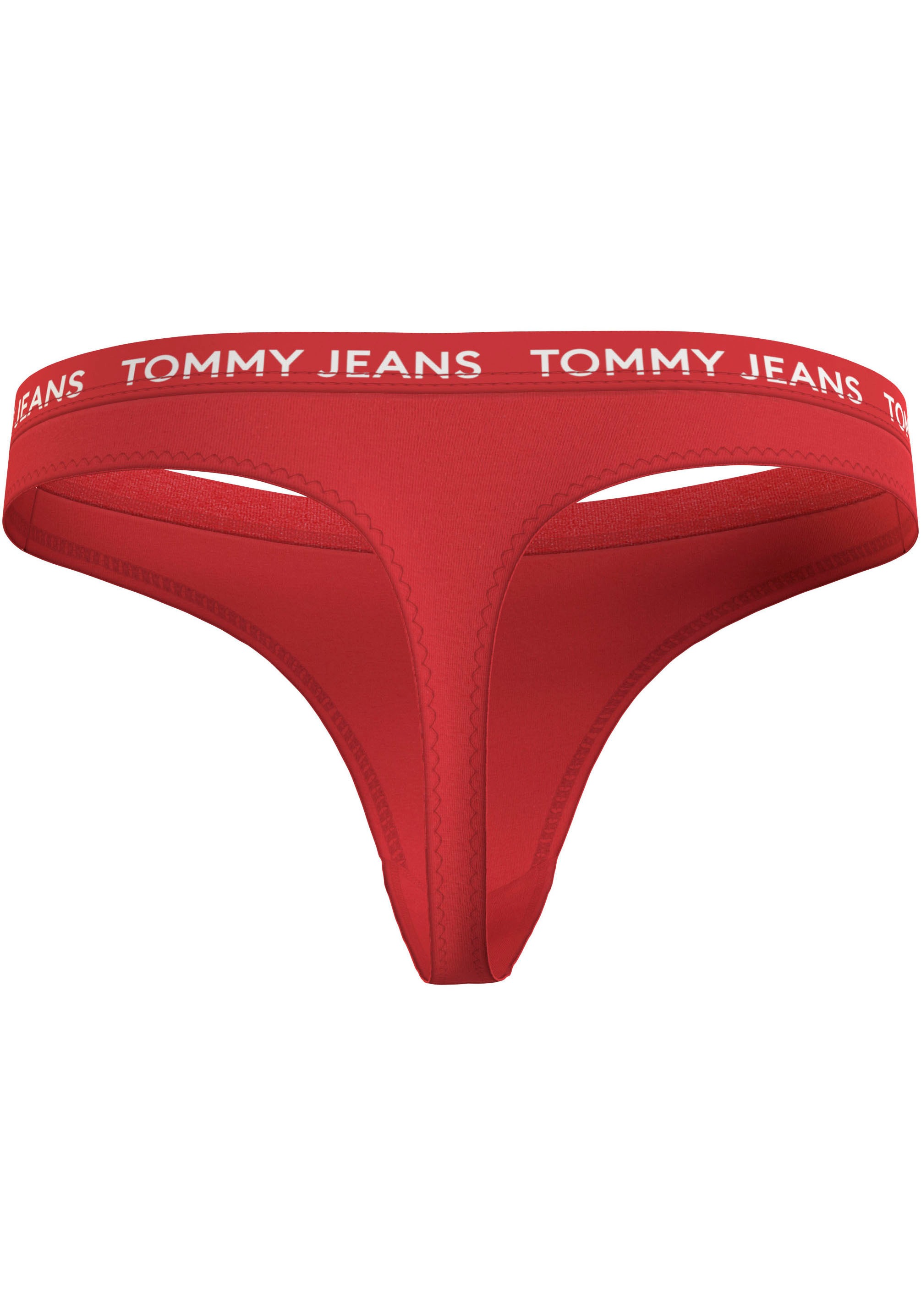 Tommy Hilfiger Underwear Slip »3P CLASSIC THONG (EXT SIZES)«, (Packung, 3 St., 3er), mit Tommy Jeans Logo-Elastikbund