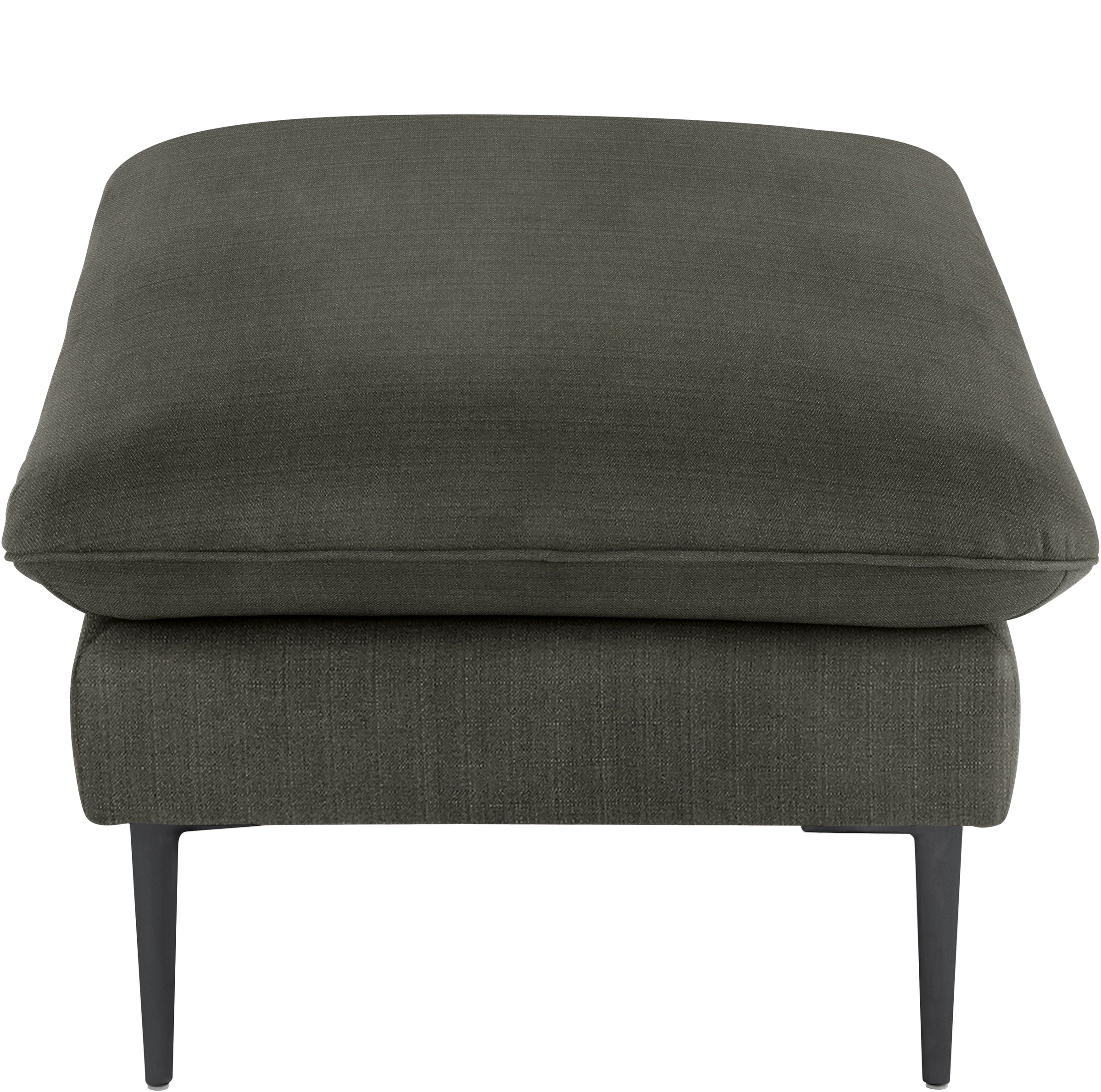 W.SCHILLIG Hocker »enjoy&MORE«, Füße schwarz pulverbeschichtet, Breite 106 cm