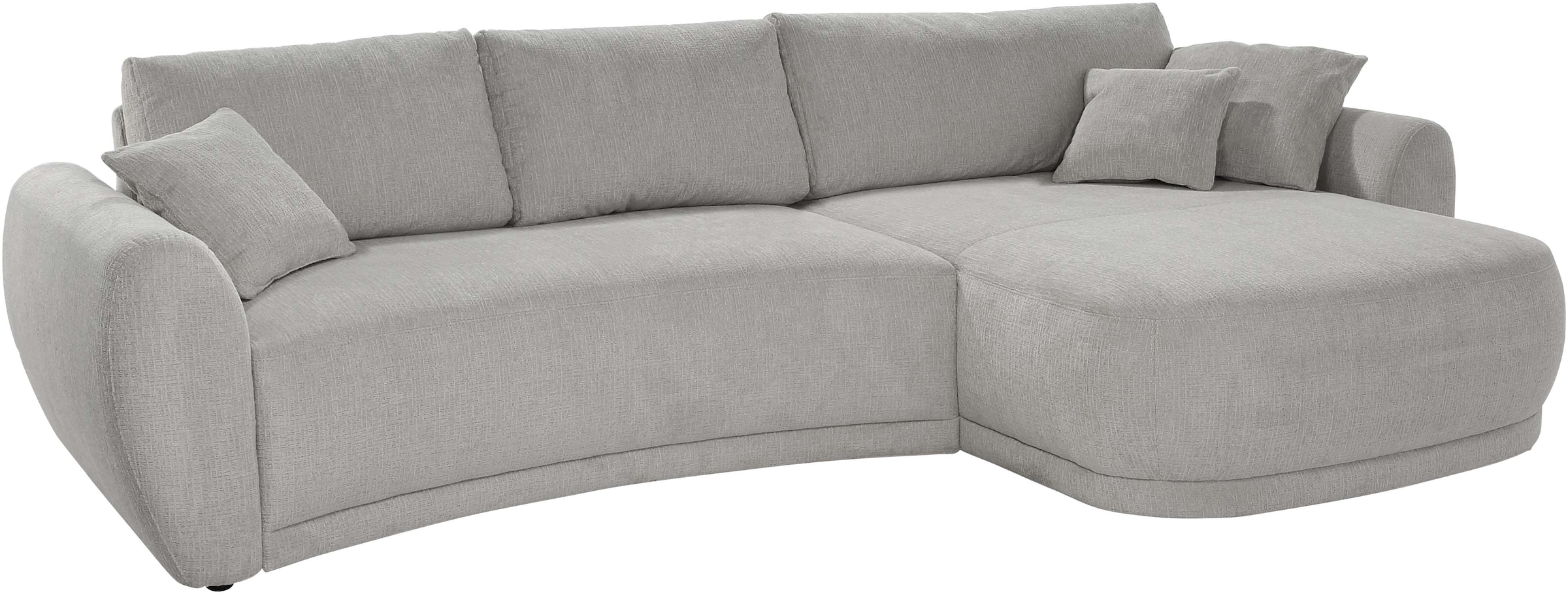 Jockenhöfer Gruppe Ecksofa »Laguna L-Form mit Federkernpolsterung«, in einer soften, ansprechenden Optik, links/rechts montierbar
