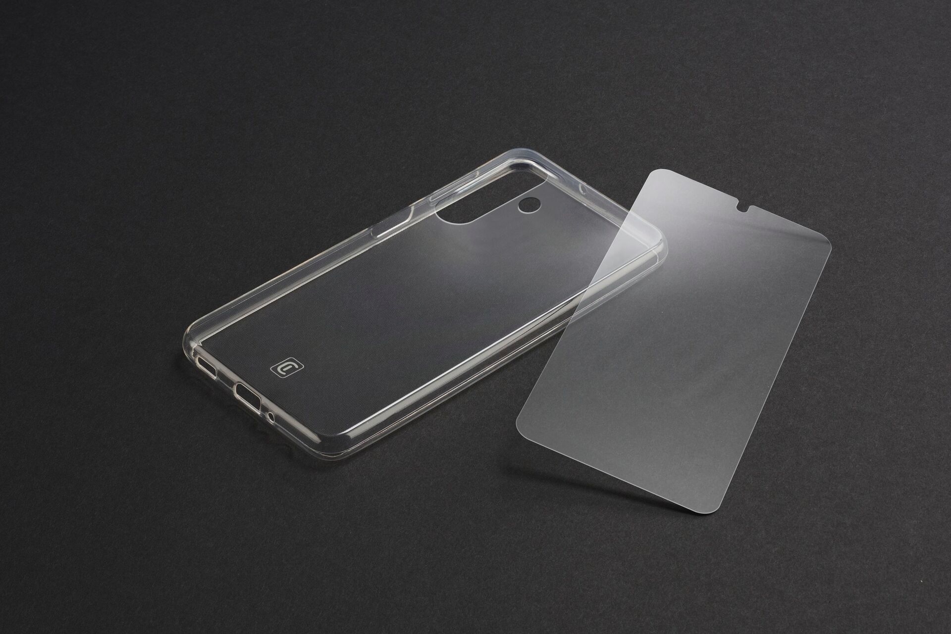 Cellularline Handyhülle »Protection Kit für Samsung Galaxy S24«, Handycover Backcover Schutzglas Handyschutzhülle Rundumschutz 360 Grad