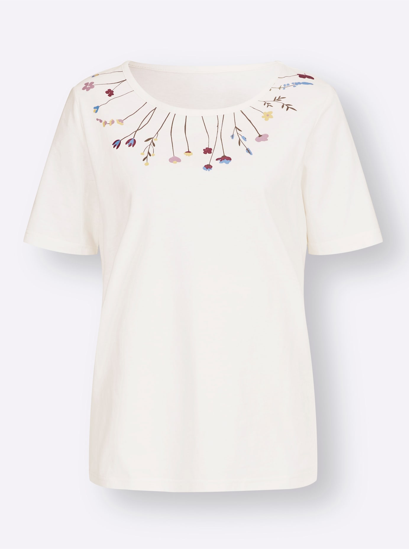 Classic Basics Kurzarmshirt »Rundhals-Shirt«, (1 tlg.)