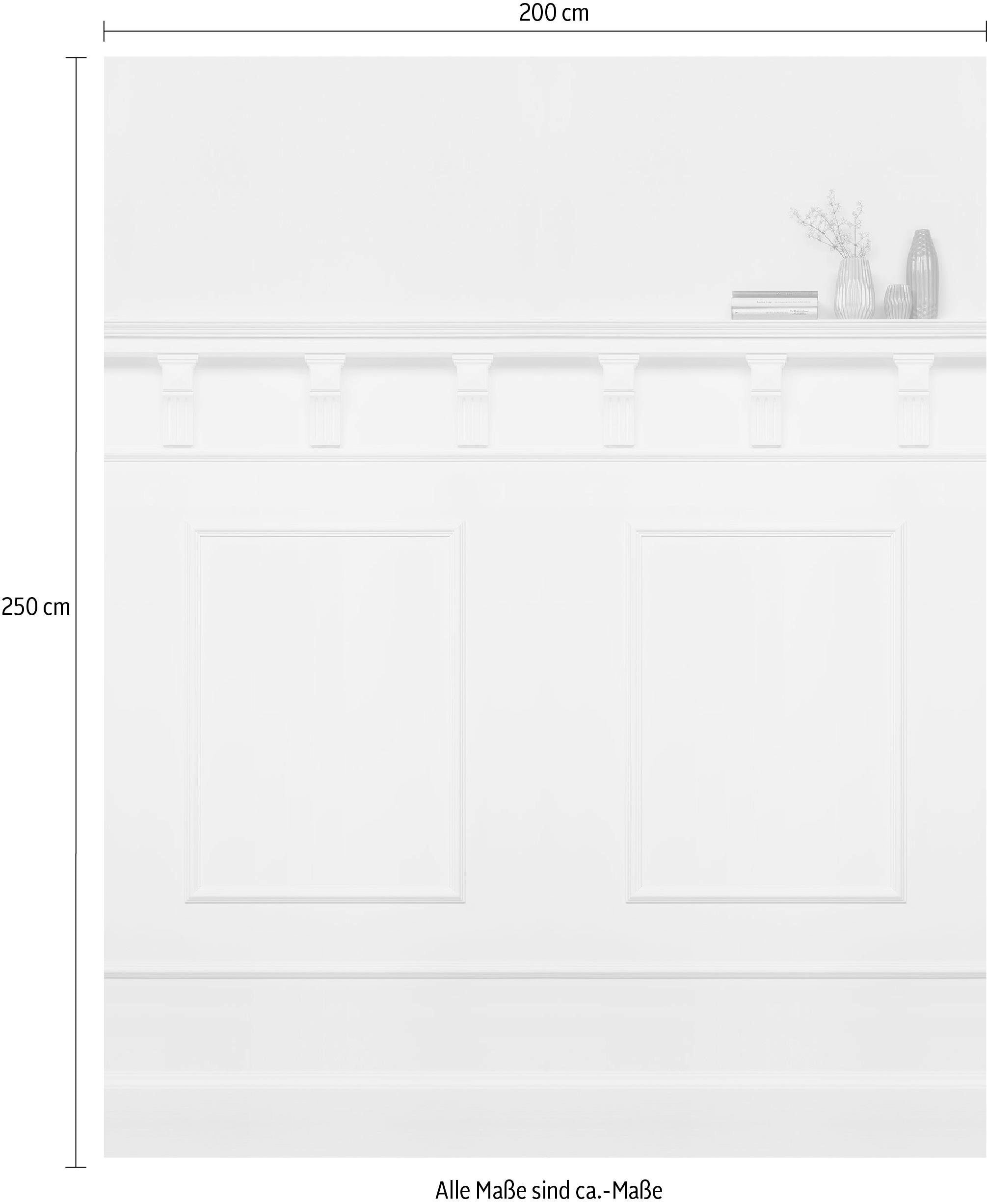 Komar Vliestapete »Digitaldruck Vlies -  Pure Wall - Größe 200 x 250 cm« bedruckt glatt Wohnzimmer, Schlafzimmer