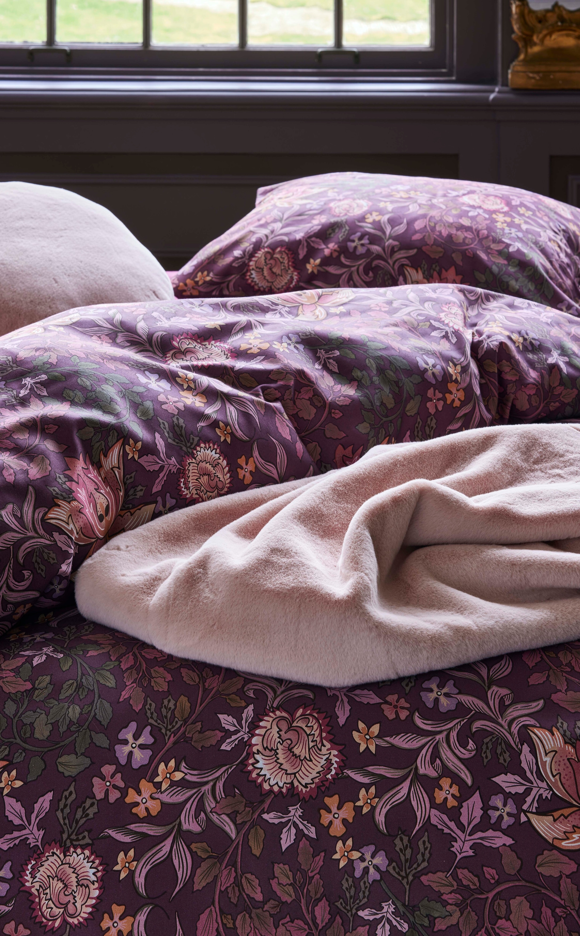 Essenza Wendebettwäsche »Ophelia, Baumwoll-Satin« 2 Stk. tlg.