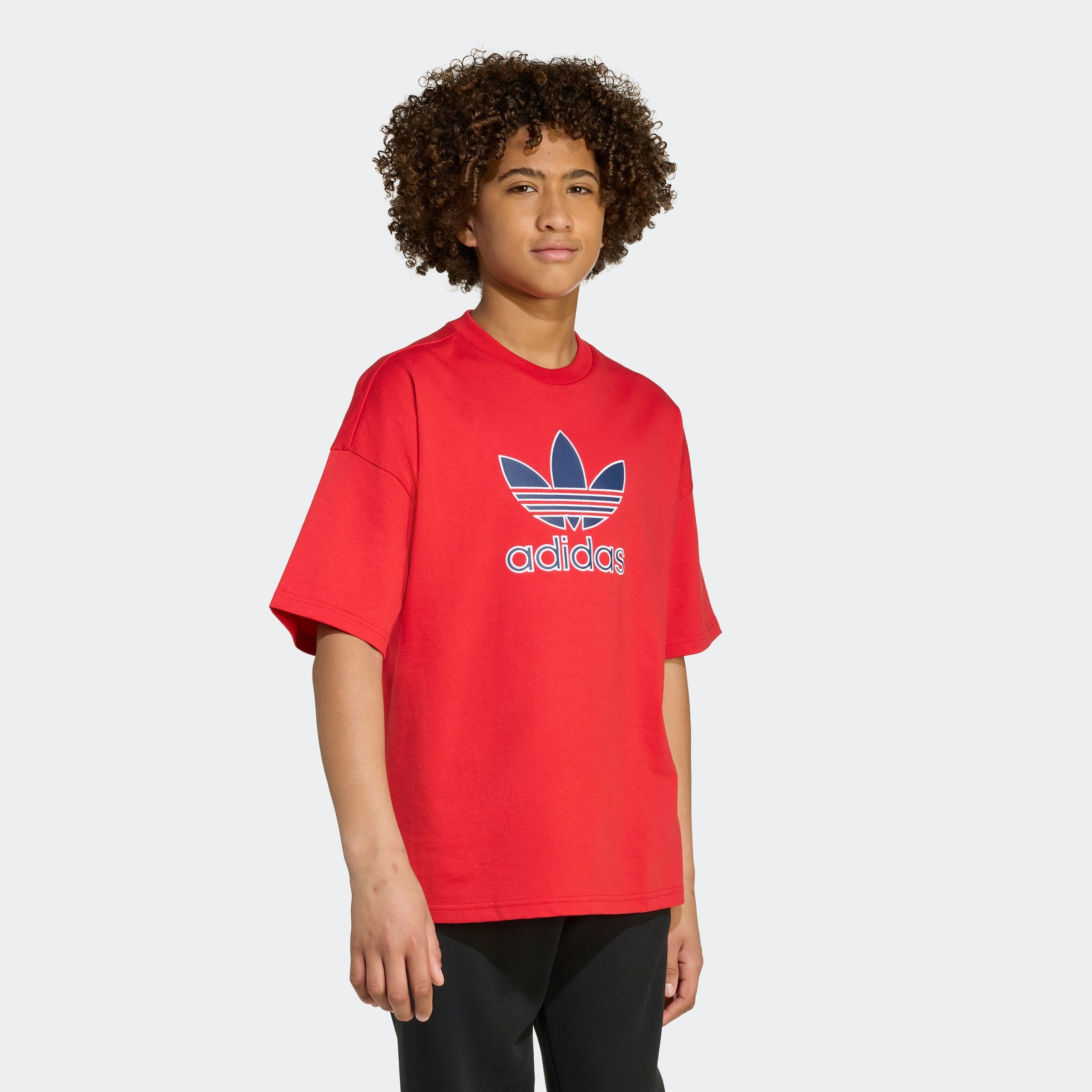 adidas Originals T-Shirt »TEE« lockerer und lässiger Schnitt, für Kinder, mit großem Trefoil-Logo