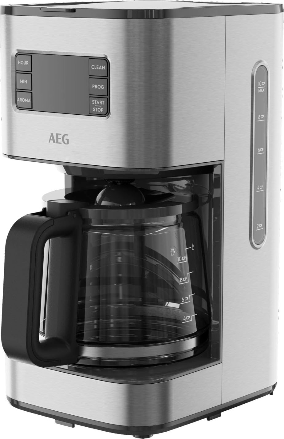AEG Filterkaffeemaschine »Gourmet 6 CM5-1-6ST«, 1,25 l Kaffeekanne, Korbfilter, 1x4