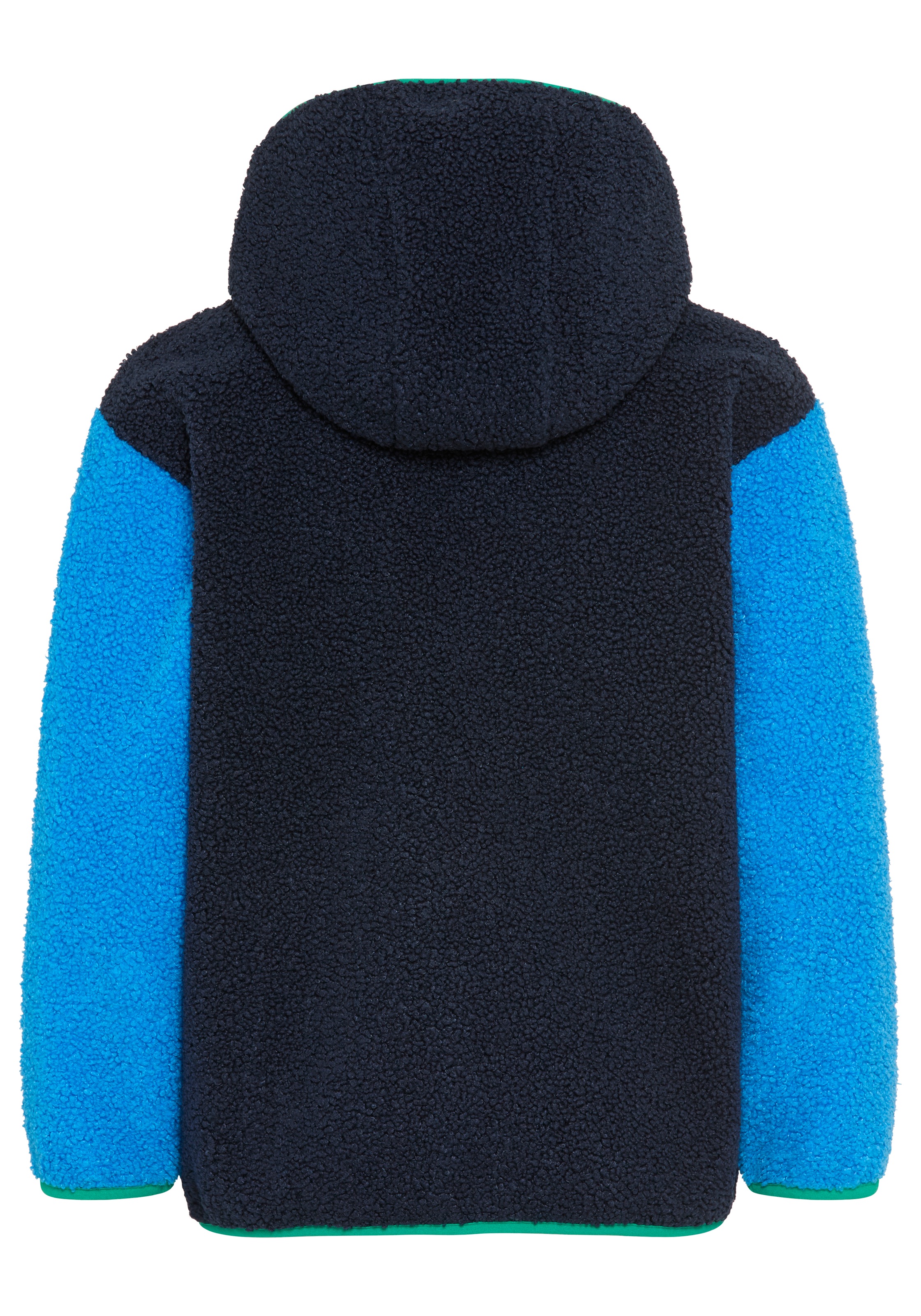 Scout Kapuzensweatjacke »Fleecejacke Colorblocking - NEU von SCOUT« mit Kapuze und Stehkragen, für Jungen, hüftlanger Schnitt