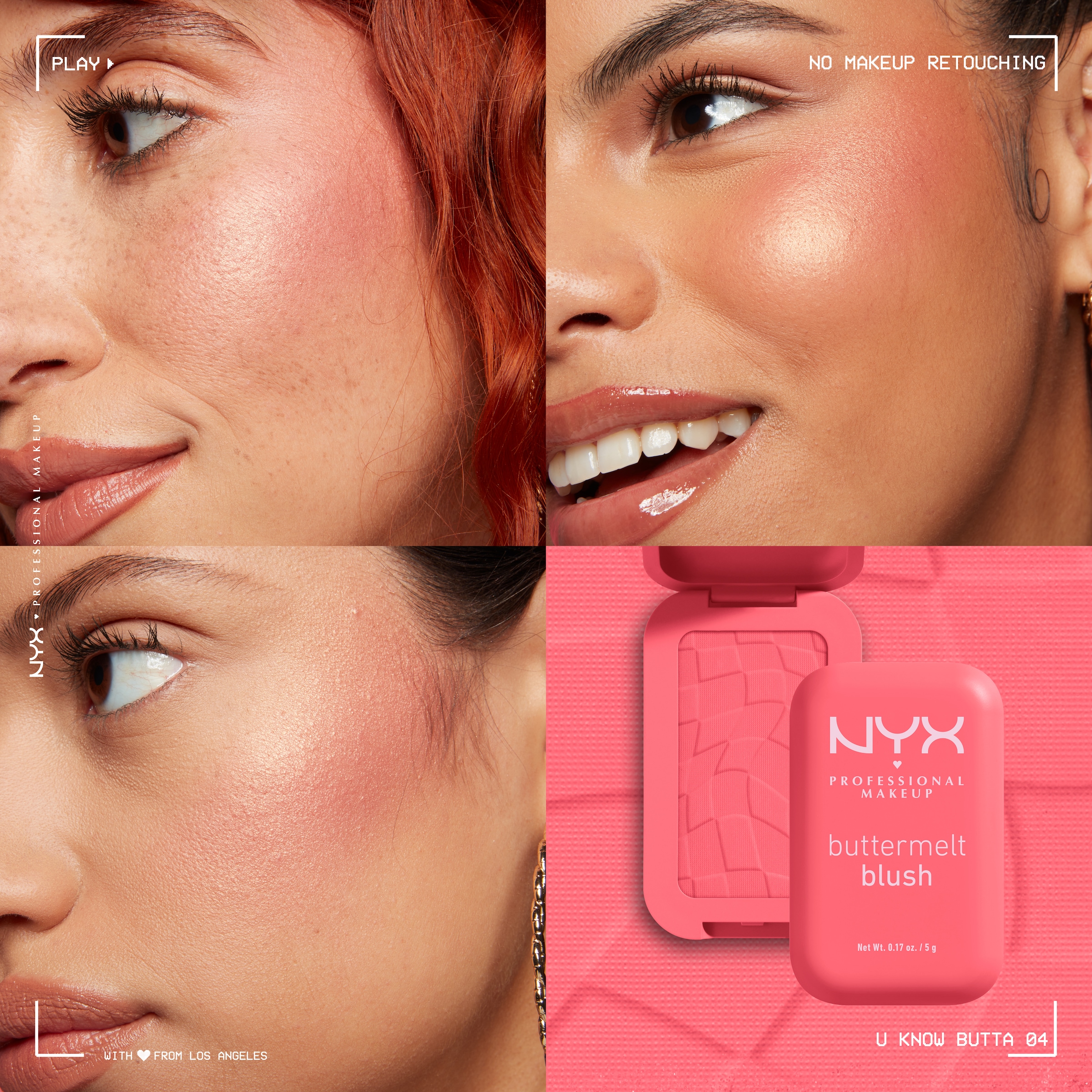 NYX Rouge »Makeup Buttermelt Blush«