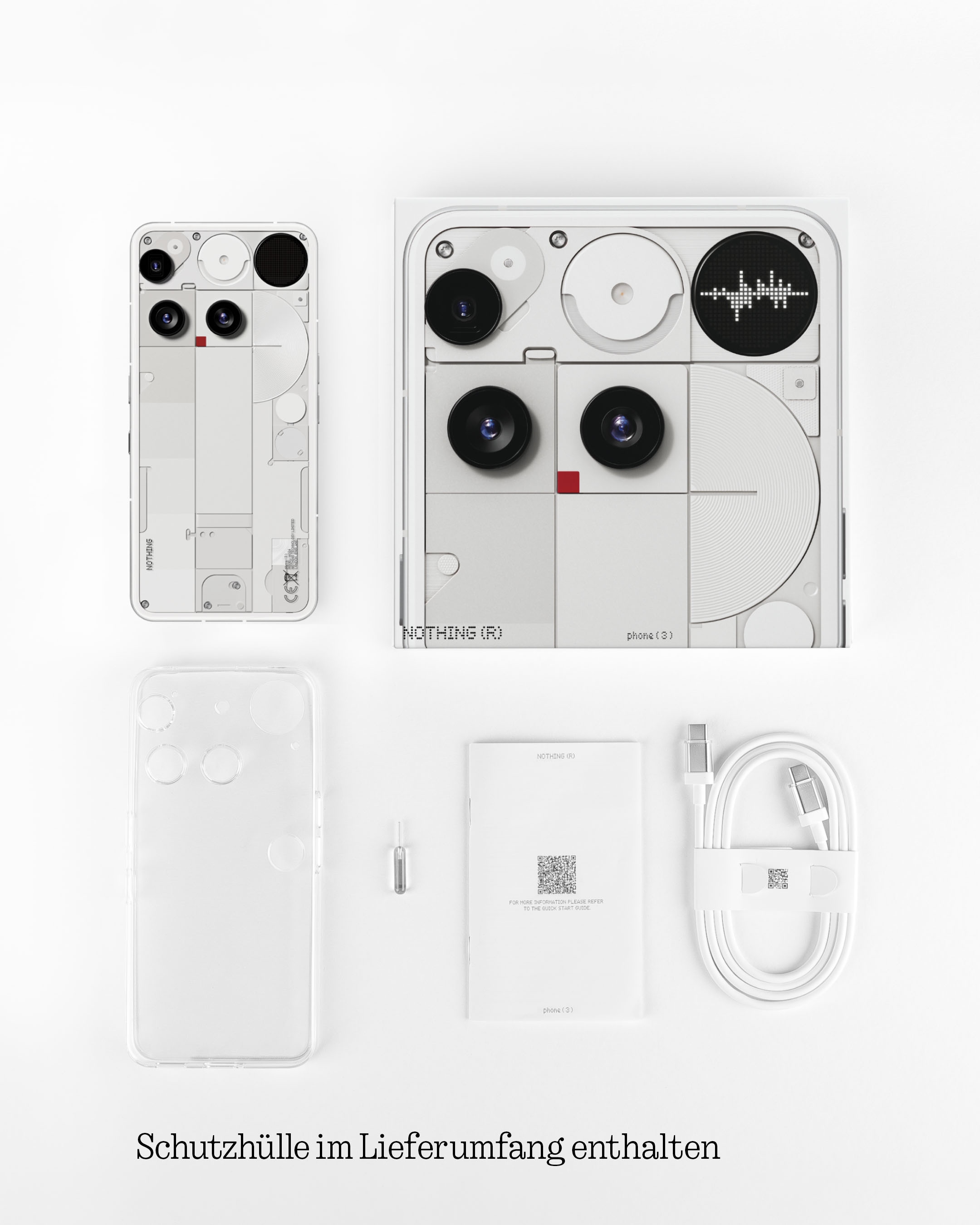 NOTHING Smartphone »Phone (3)« schwarz