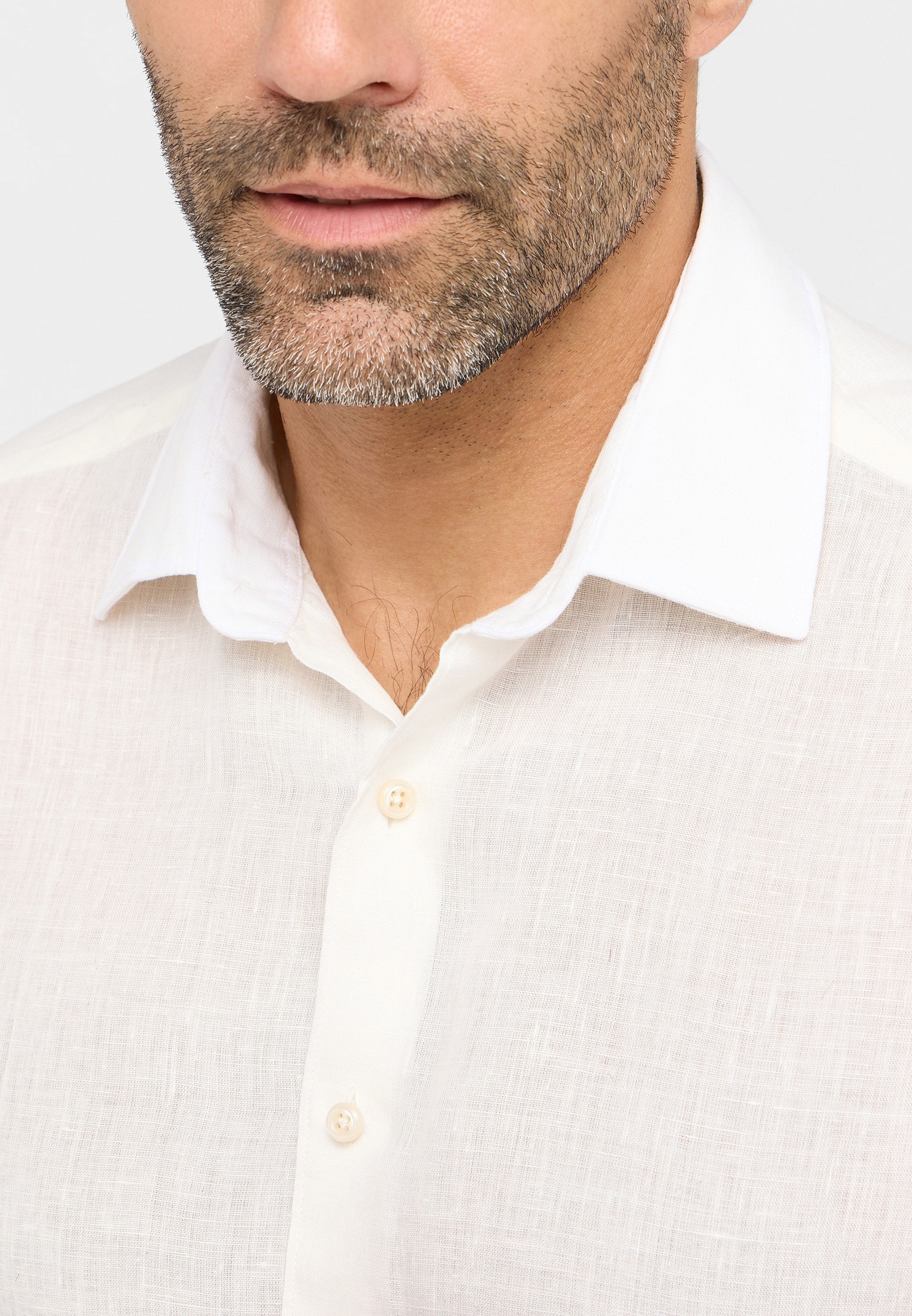 Eterna Langarmhemd »MODERN FIT« EASY IRON (bügelleicht)