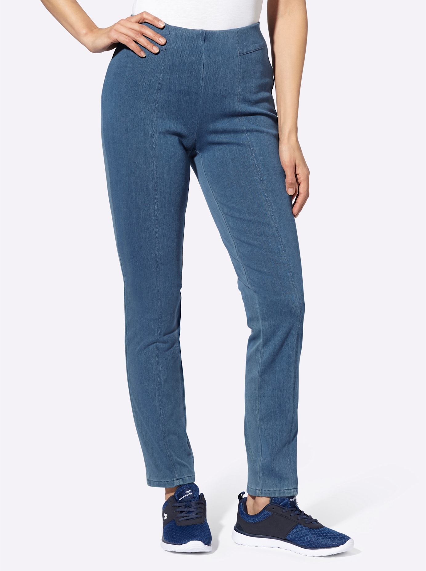 Cosma Schlupfjeans, (1 tlg.)