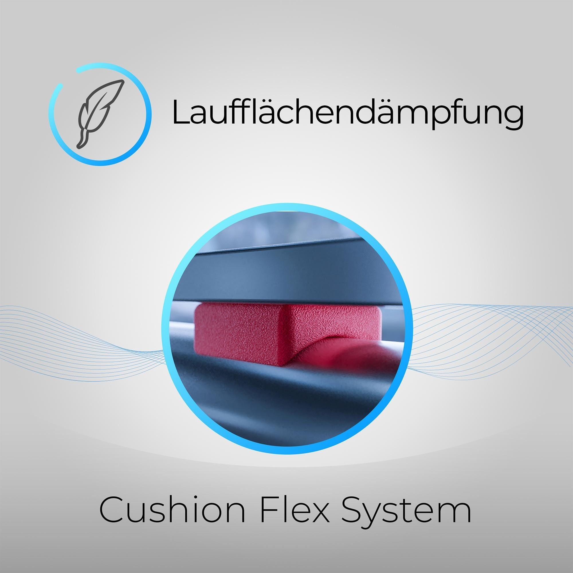 MAXXUS Laufband »RunMaxx 4.2i«, mit Cushion-Flex-Dämpfungssystem für gelenkschonendes Lauftraining