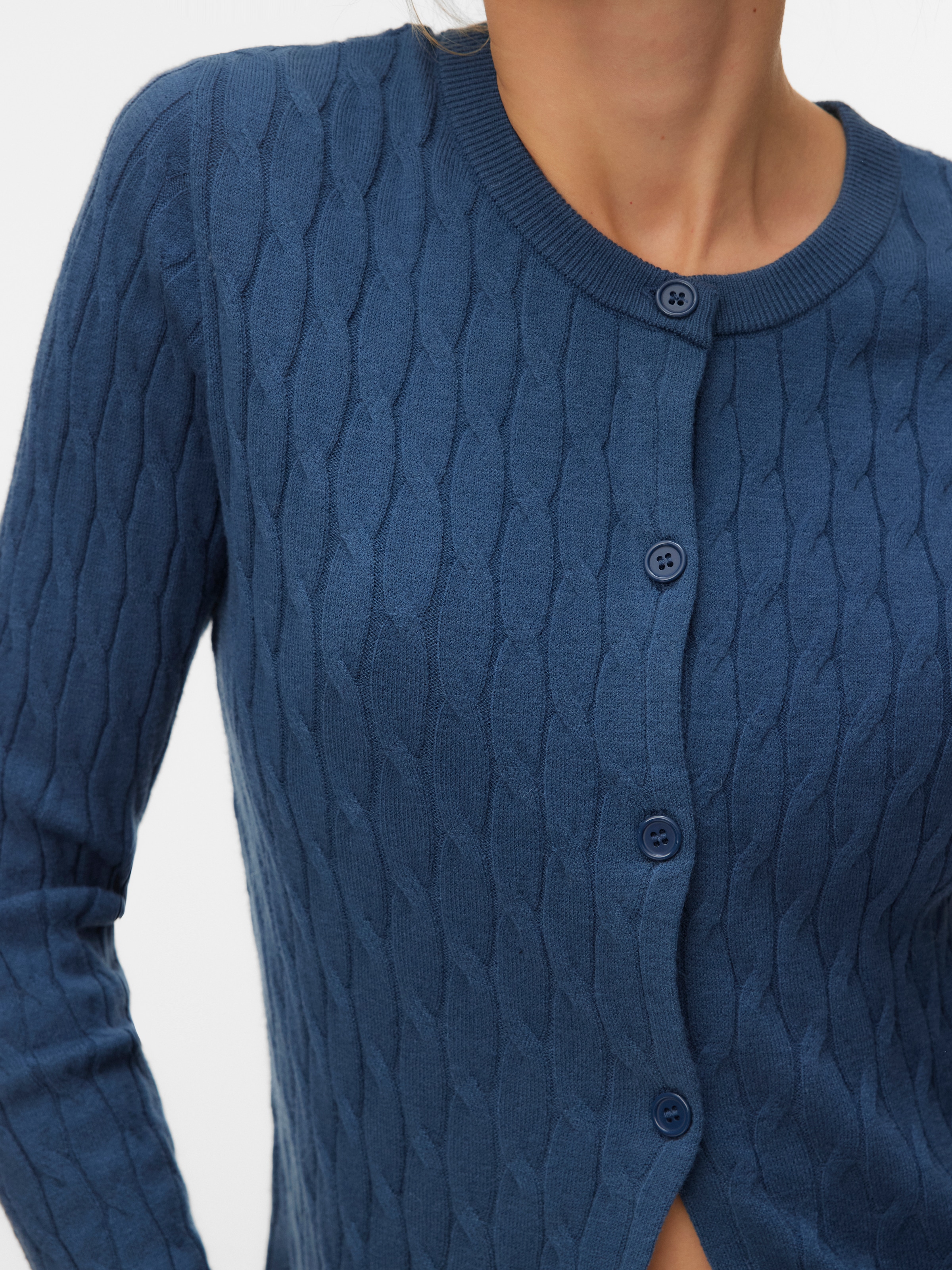 Vero Moda Strickjacke »VMFANTASTIC LS O-NECK CABLE CARDIGAN«
