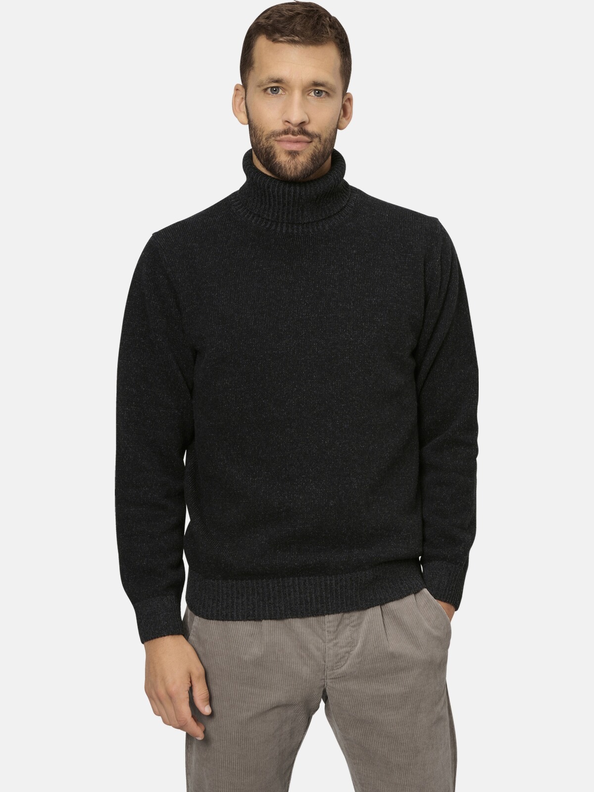 Rollkragenpullover »Pullover VISTABELLA«, in melierter Optik