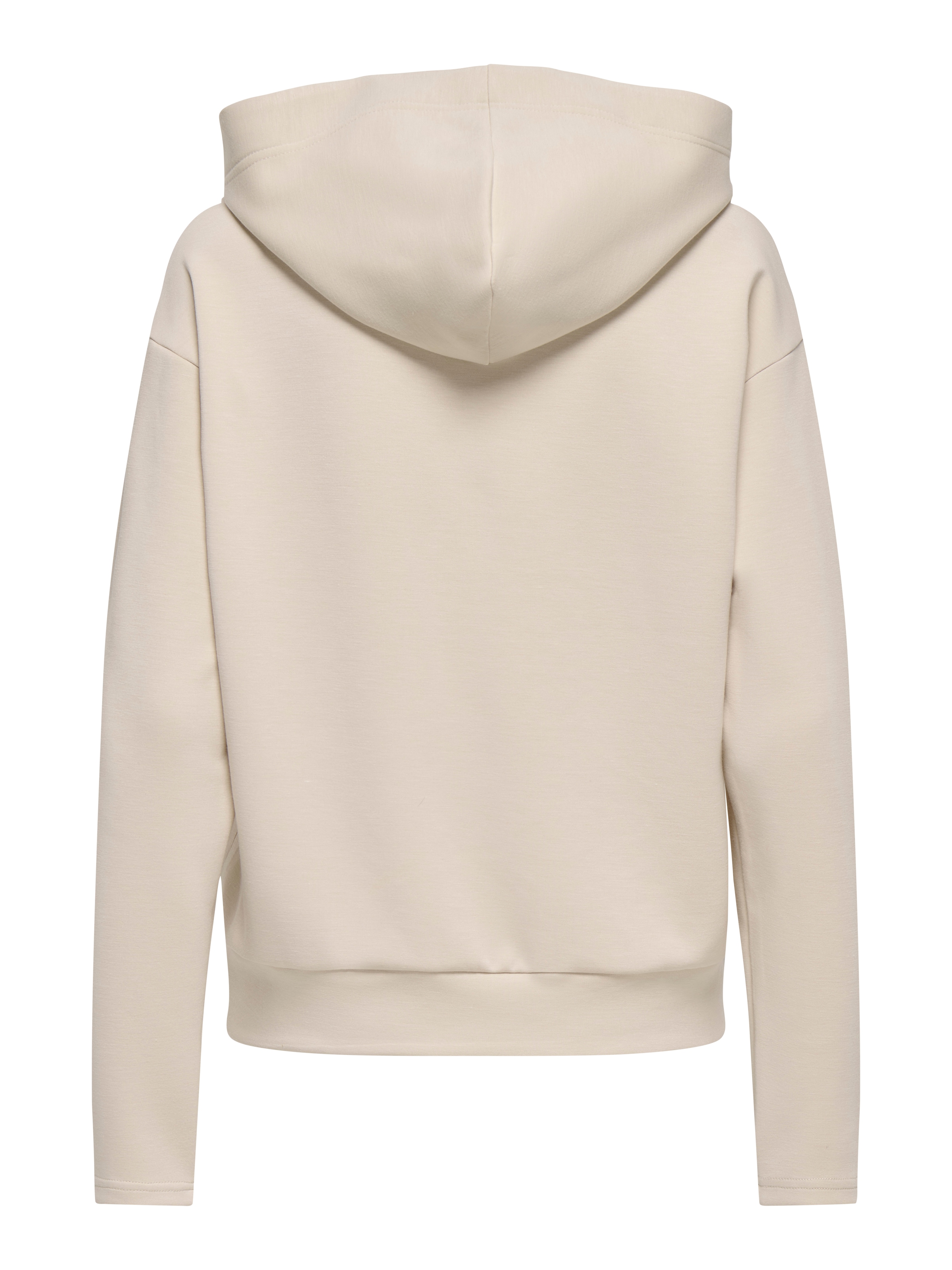 ONLY Sweatshirt »ONLFANCY L/S HOOD PRINT SWT«, Materialmix, regular fit
