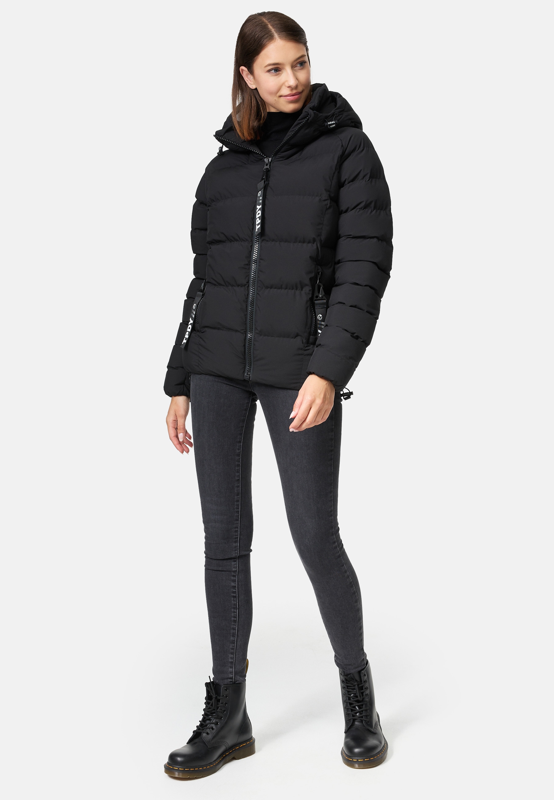 trueprodigy Winterjacke »Murphy F Reflektierender Innenkragen« mit Kapuze
