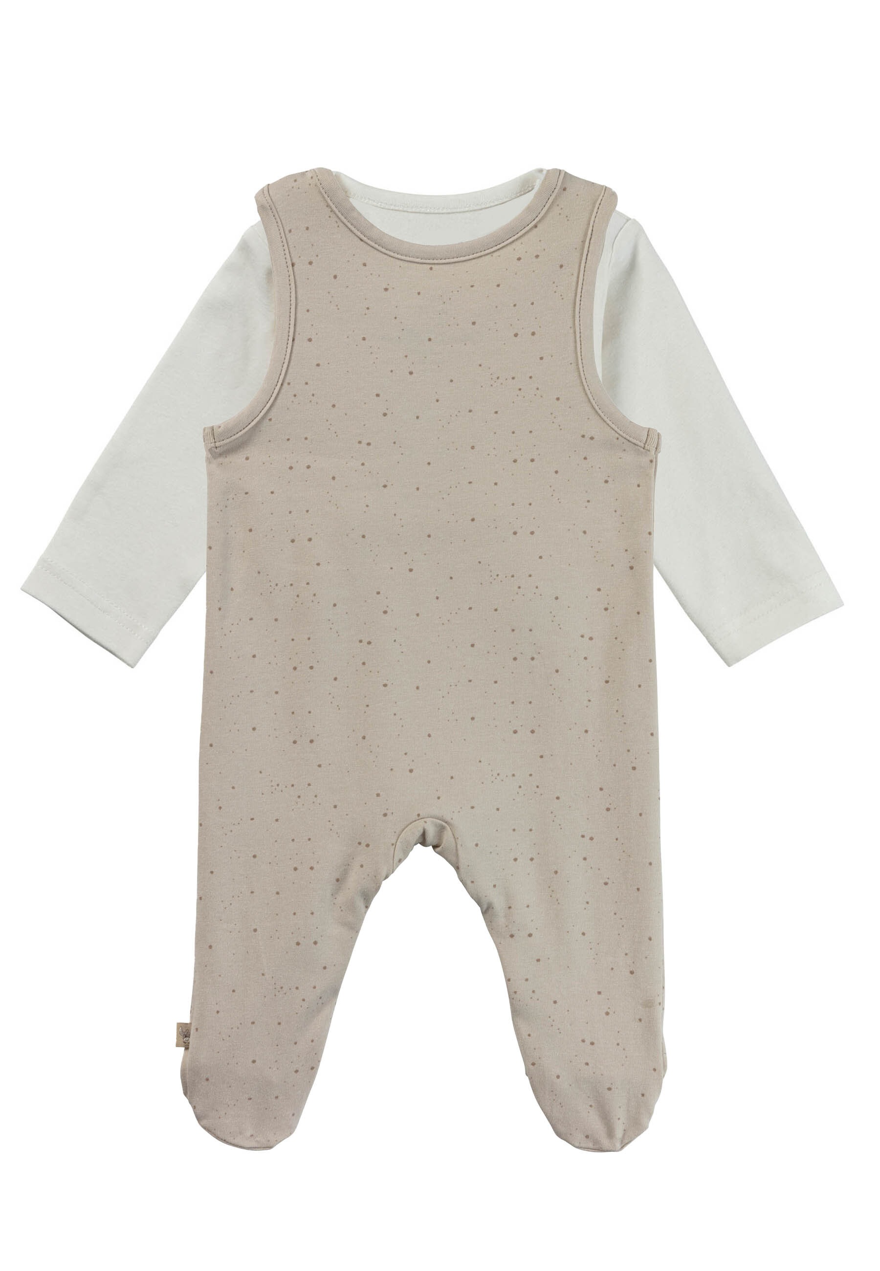 Sterntaler® Shirt & Hose »Strampler-Set Jersey Pünktchen«