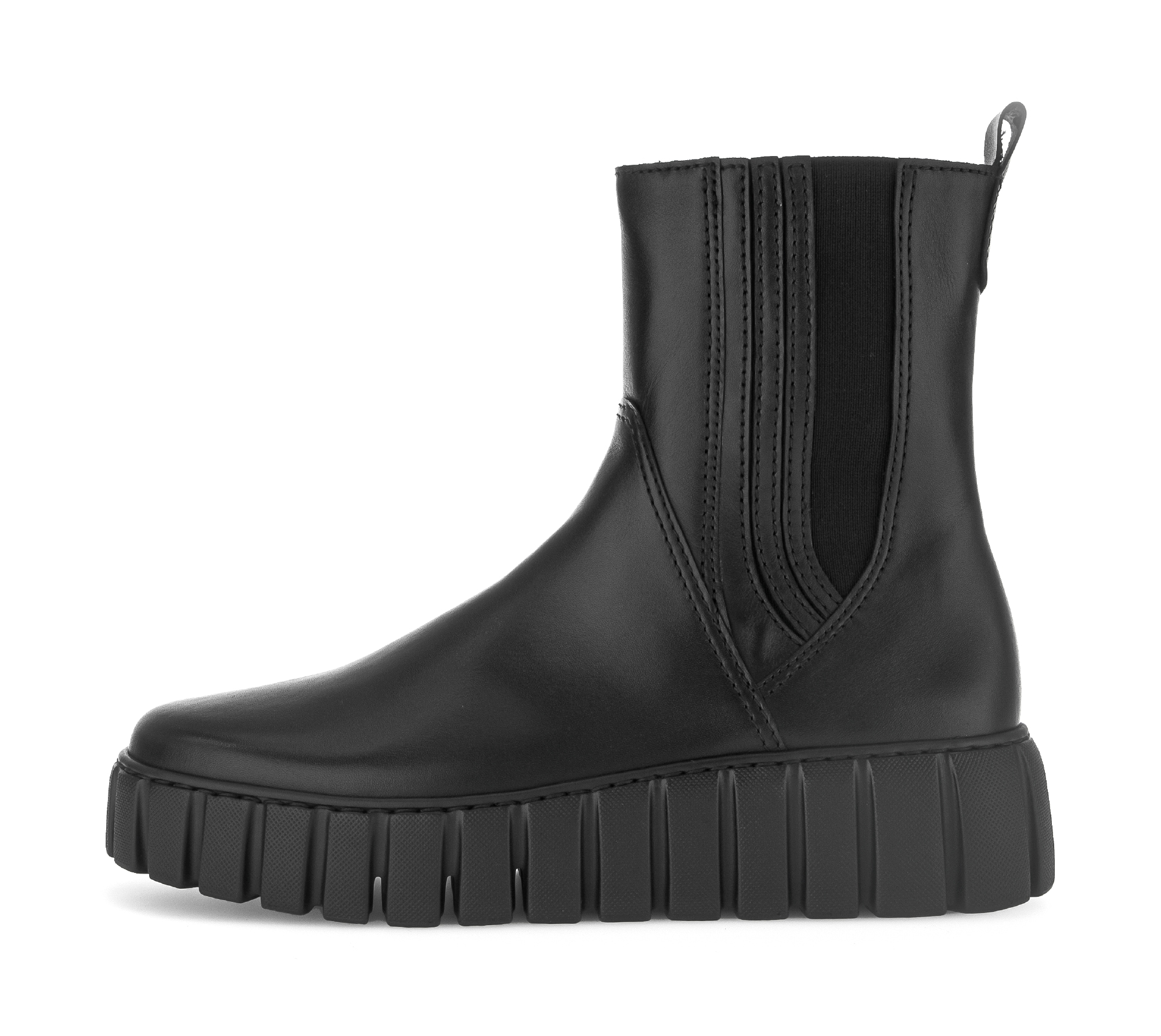 Gabor Chelseaboots »FLORENZ«  , Plateau, Stiefelette mit Stretcheinsatz außen