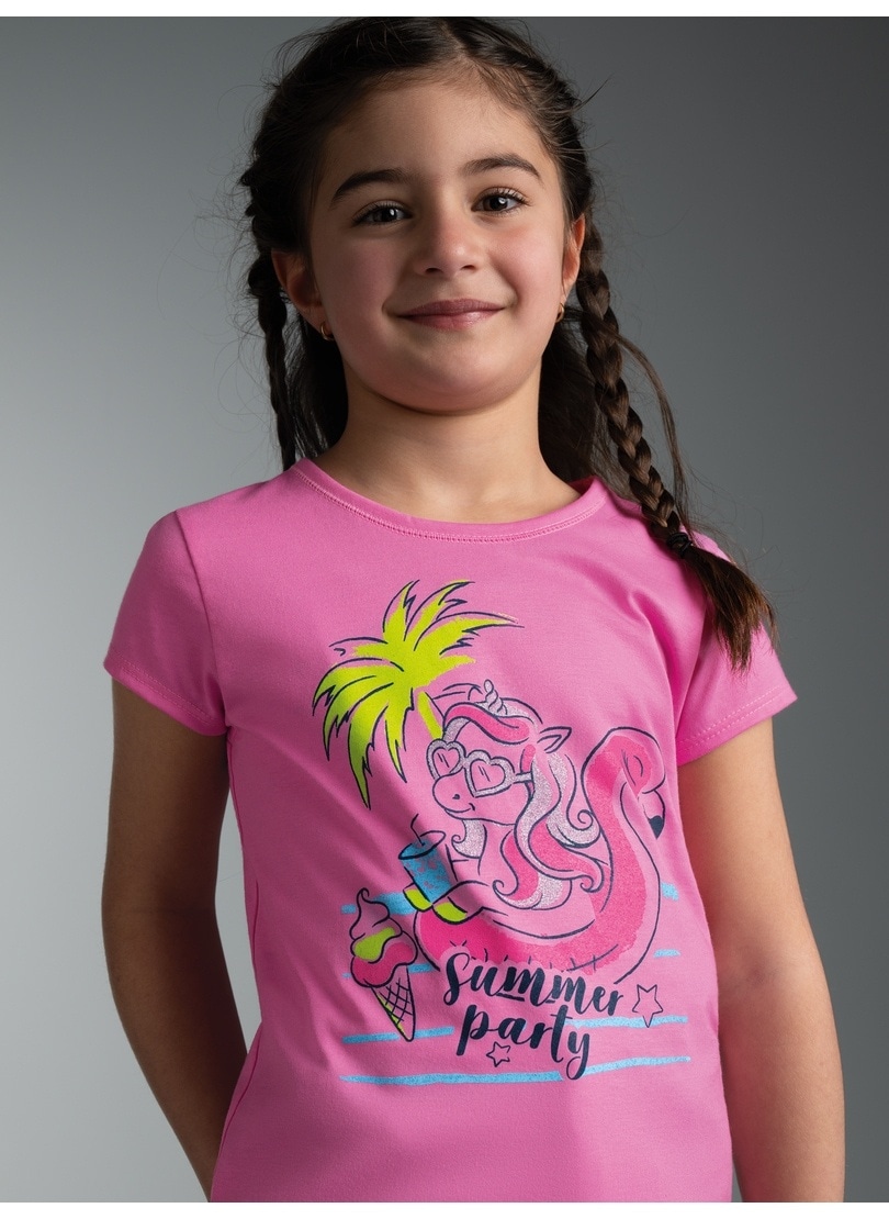 Trigema T-Shirt »TRIGEMA T Shirt mit Printmotiv "Summer Party"« 1