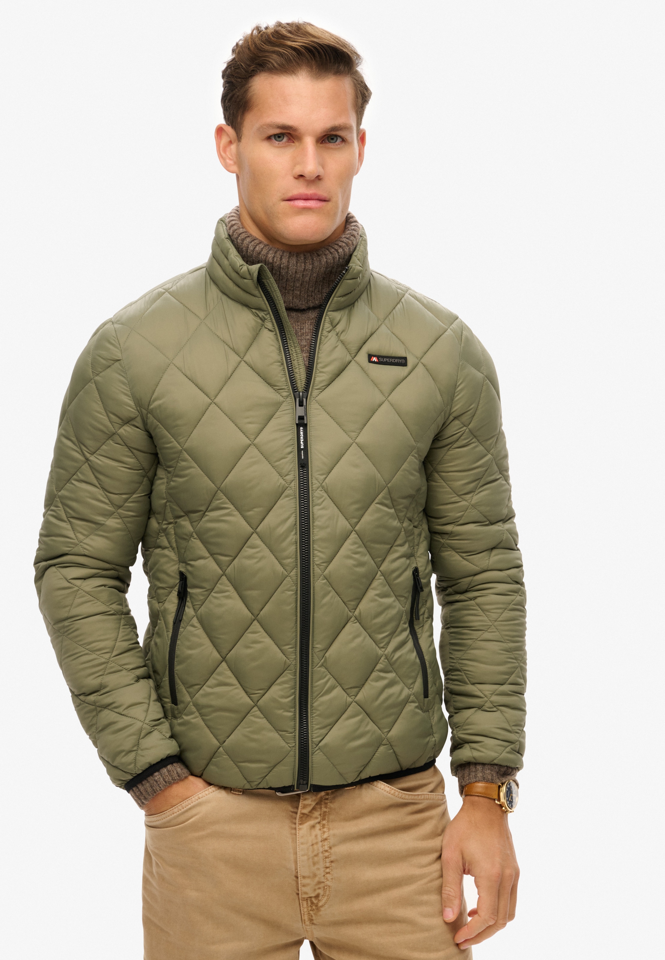 Superdry Steppjacke »DIAMOND QUILT FUJI LITE JKT«