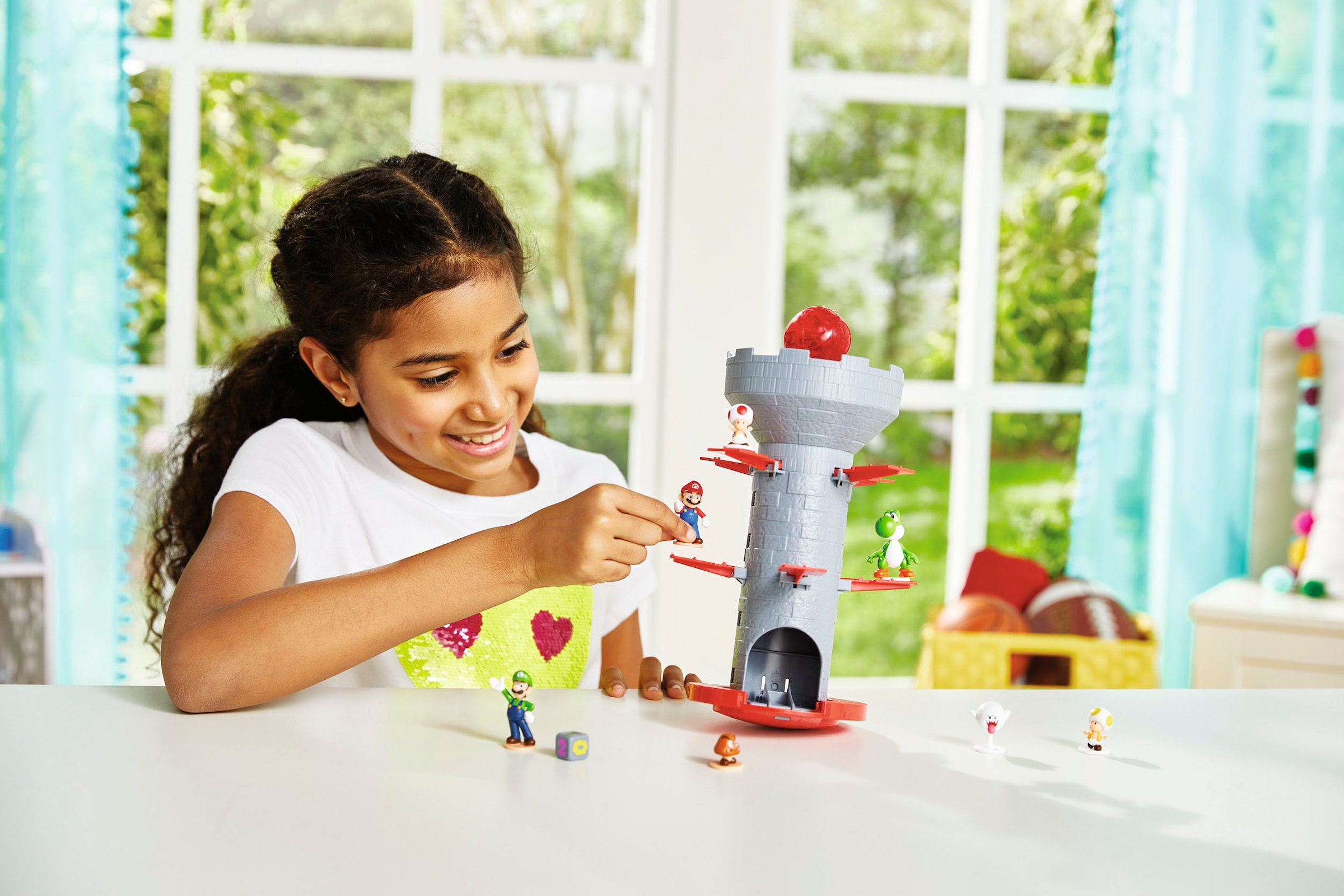 EPOCH Games Spiel »Super Mario™  Blow Up! Shaky Tower«
