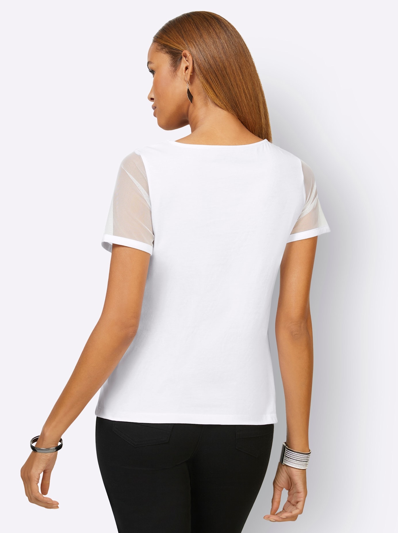 creation L Kurzarmshirt »Shirt«, (1 tlg.)