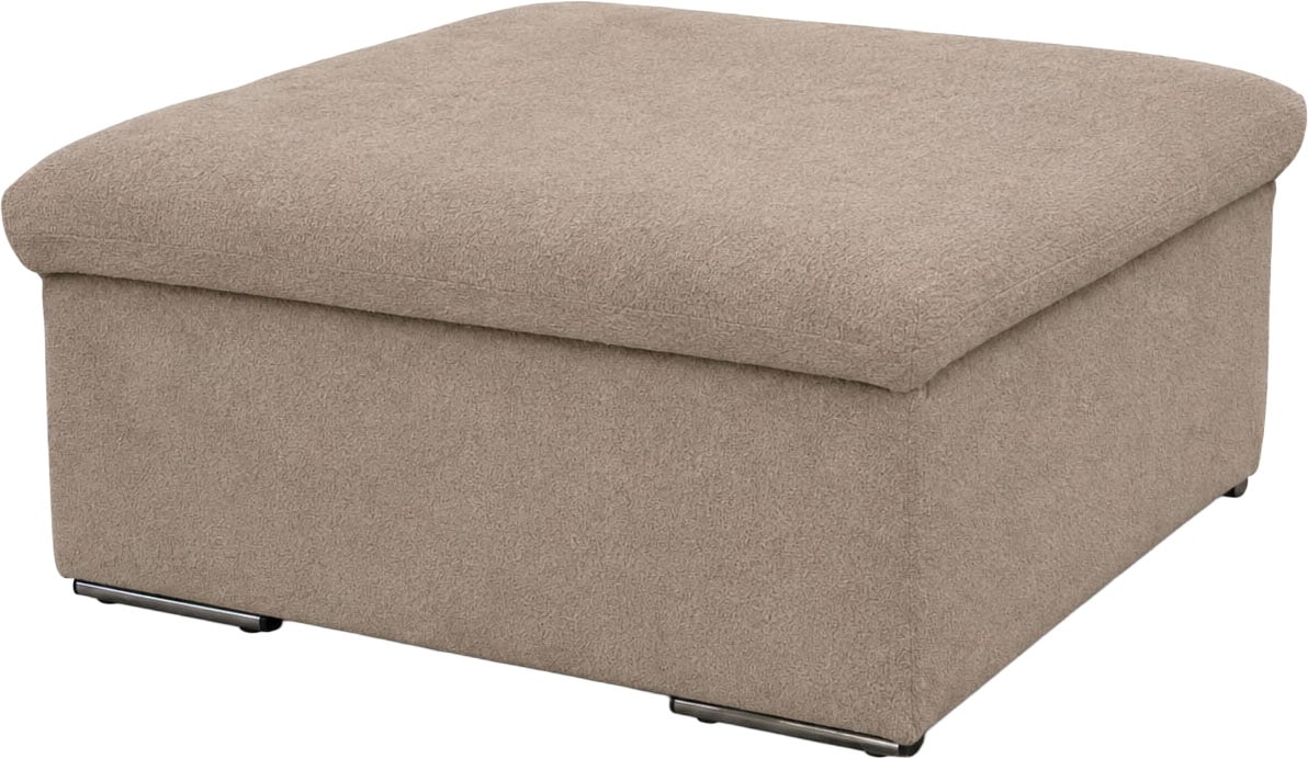 OTTO home Hocker »Saltrum 87 x 87 cm, formschön und stabil« pflegeleichter Bezuggstoff