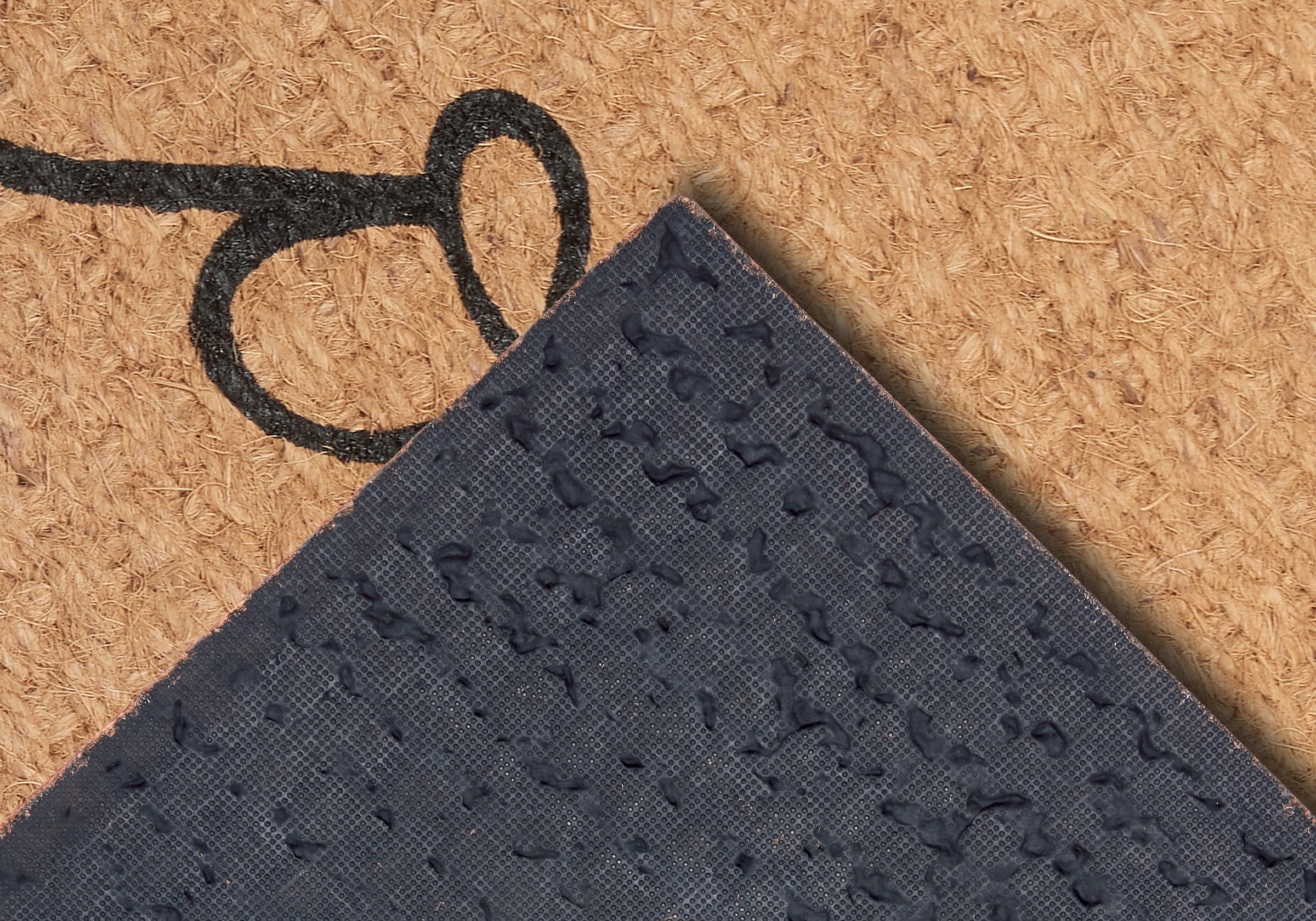 HANSE Home Fußmatte »Kokos Braided Home, Türmatte«, rechteckig, 15 mm Höhe, Kokos, Schmutzfangmatte, Outdoor, Rutschfest, Innen, Kokosmatte, Flur