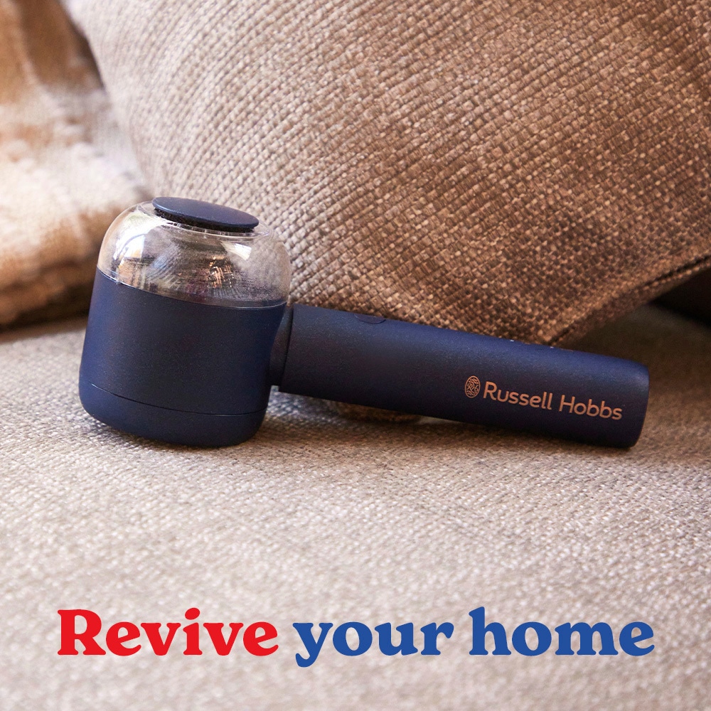 RUSSELL HOBBS Fusselrasierer »27660-56« elektrisch, aufladbar inklusive Holzreinigungsbürste & USB-C Ladekabel