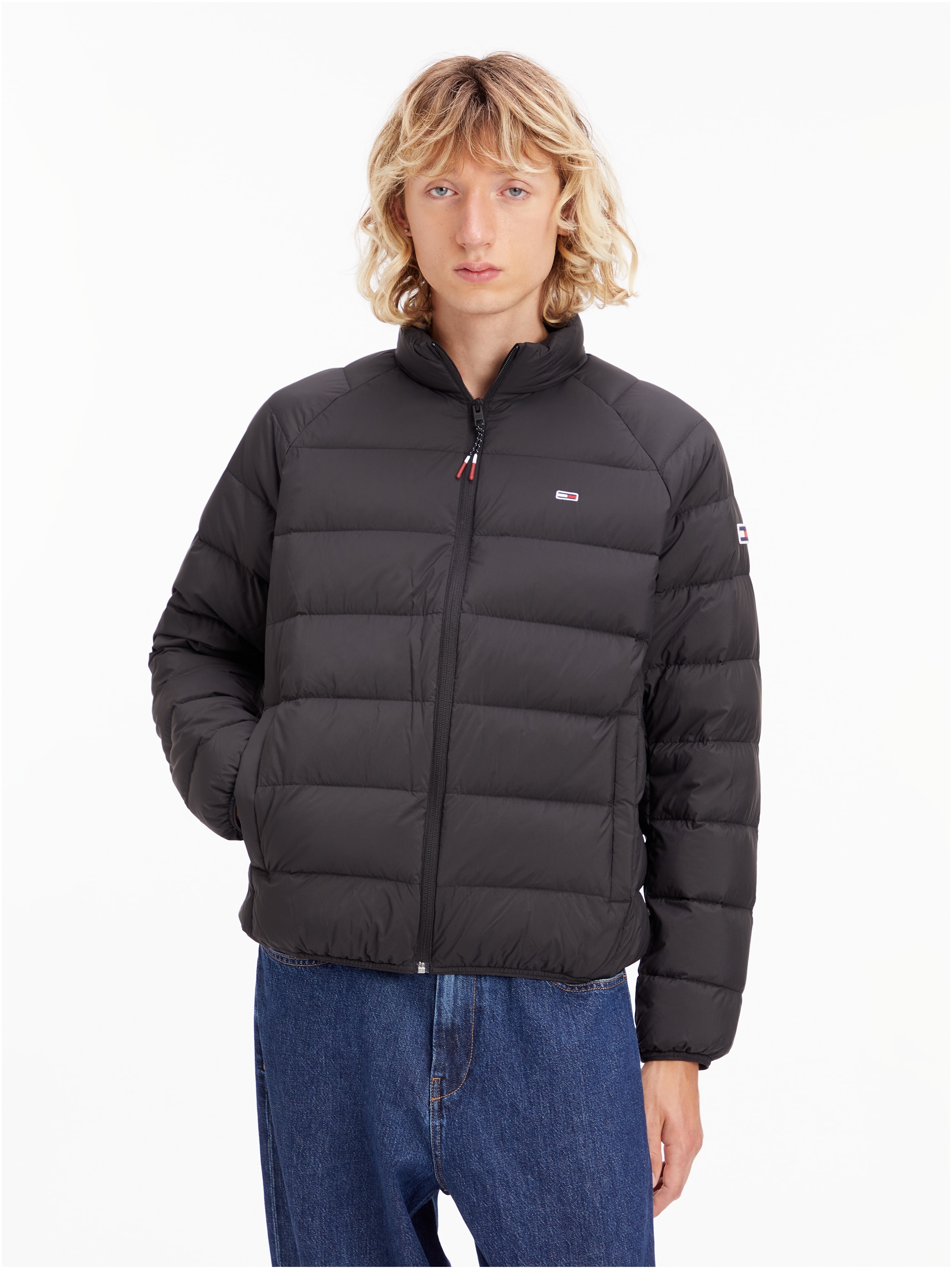 Daunenjacke »TJM LIGHT DOWN JACKET«, mit Logostickerei