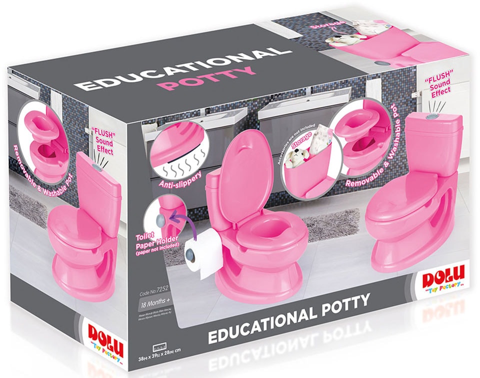 BabyGo Toilettentrainer »Baby Potty, bestellen pink«, | pädagogoisches Töpfchen UNIVERSAL