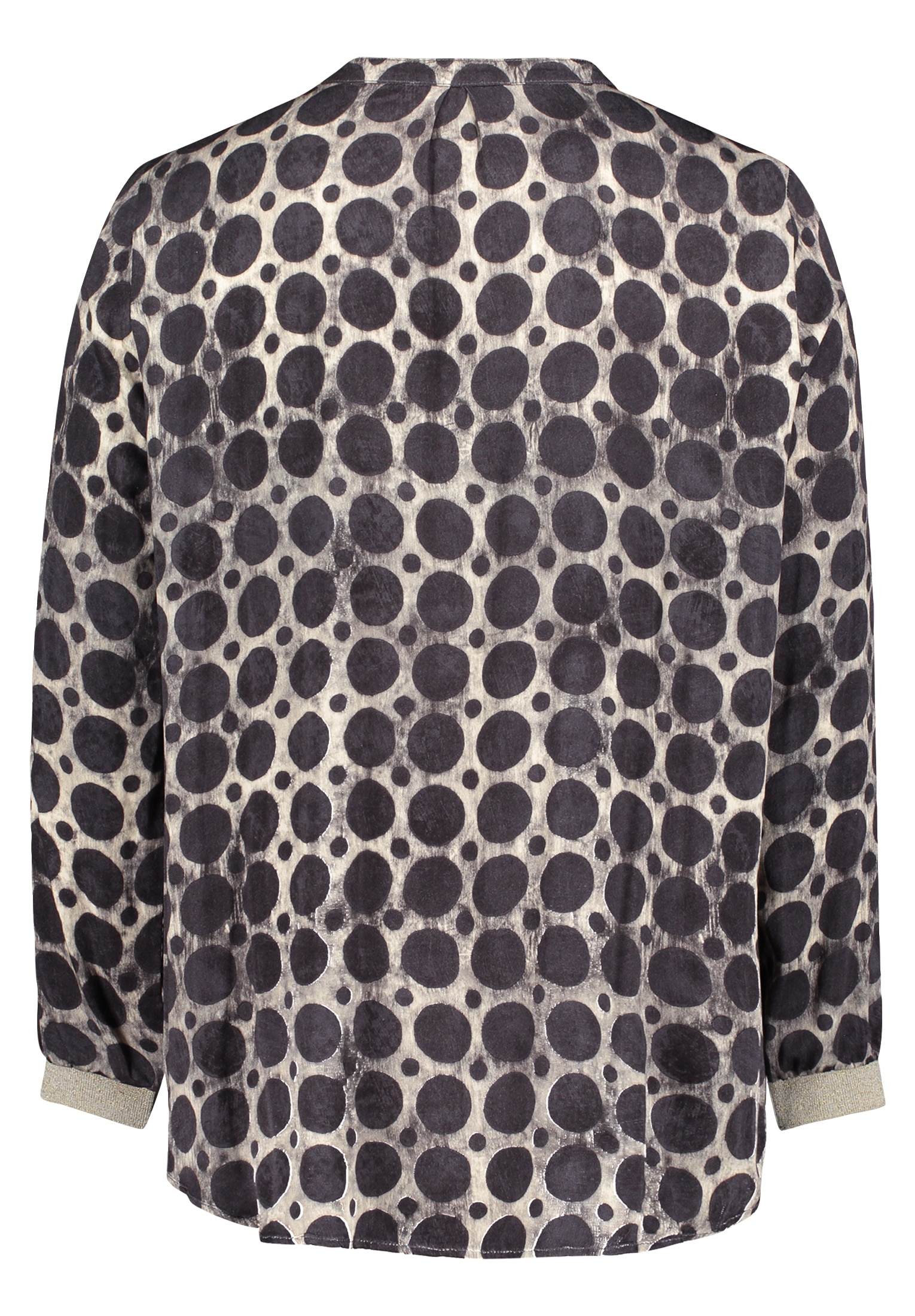 Cartoon Klassische Bluse »Casual-Bluse mit Rippbündchen«
