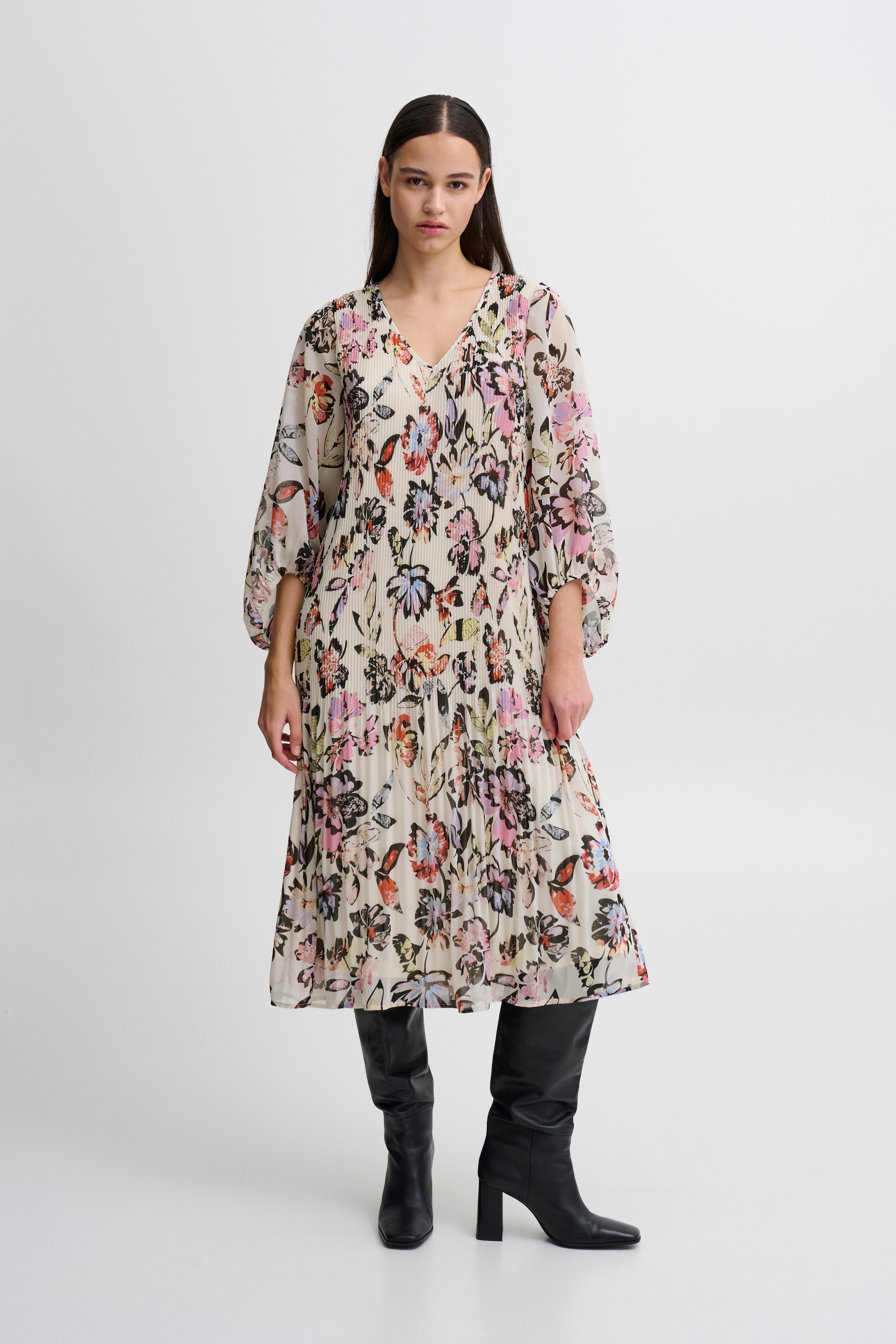 Ichi Midikleid »Kleid IHELLY«