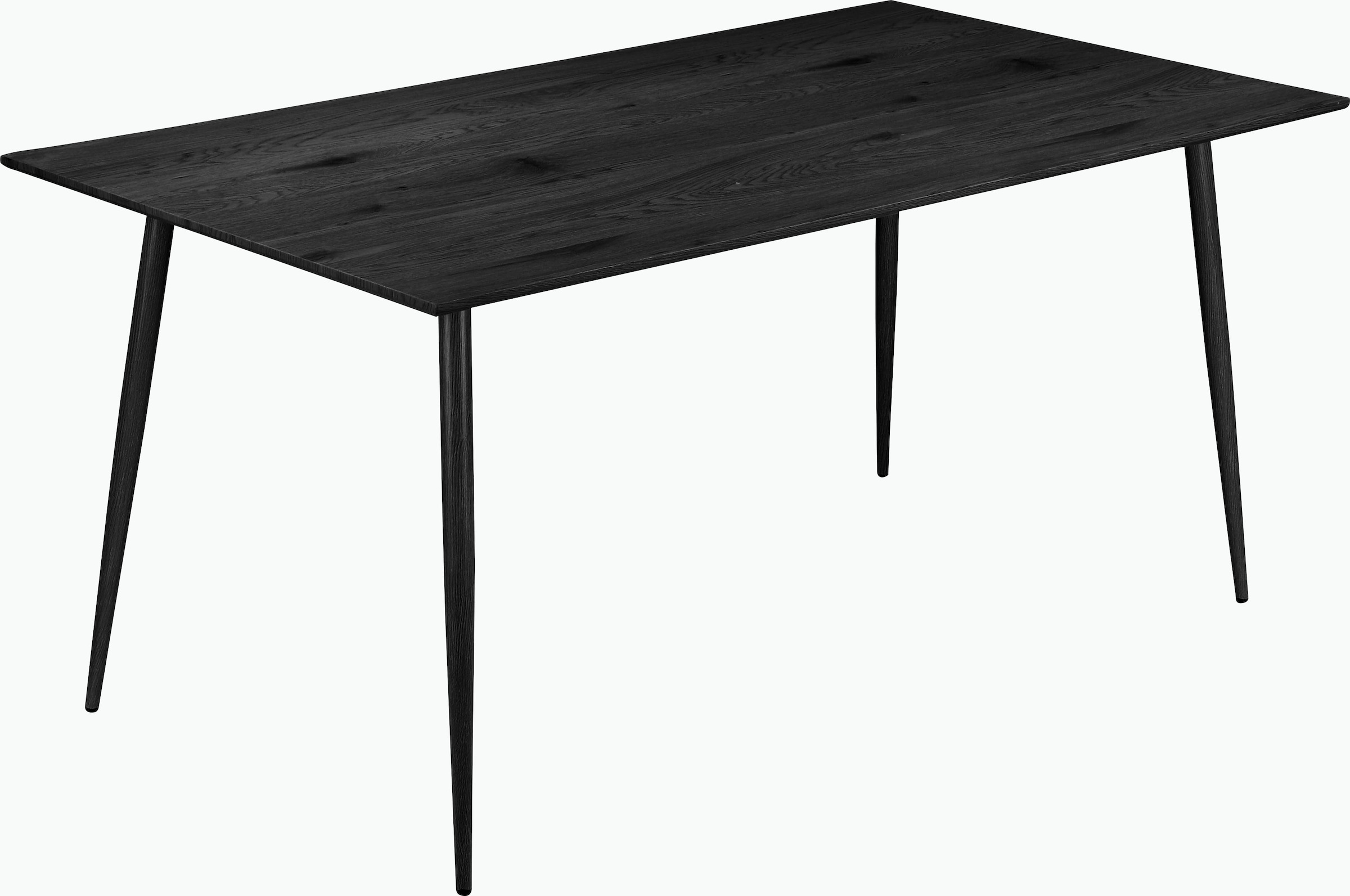 Leonique Essgruppe »Eadwine, TOPSELLER! Sitzgruppe, Tisch plus 4 Stühle«, (Set, 5 tlg., Esstisch plus 4 Esszimmerstühle), bestehend aus Esstisch 120 cm und 4 Esszimmerstühlen, Polsterstühlen