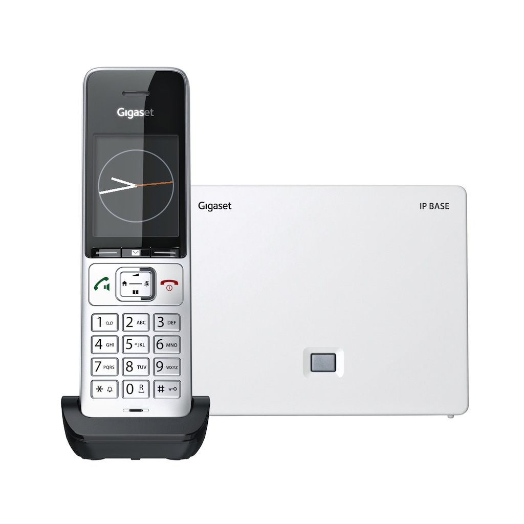 Gigaset Schnurloses DECT-Telefon »COMFORT 500A mit IP BASE«, (Mobilteile: 1)