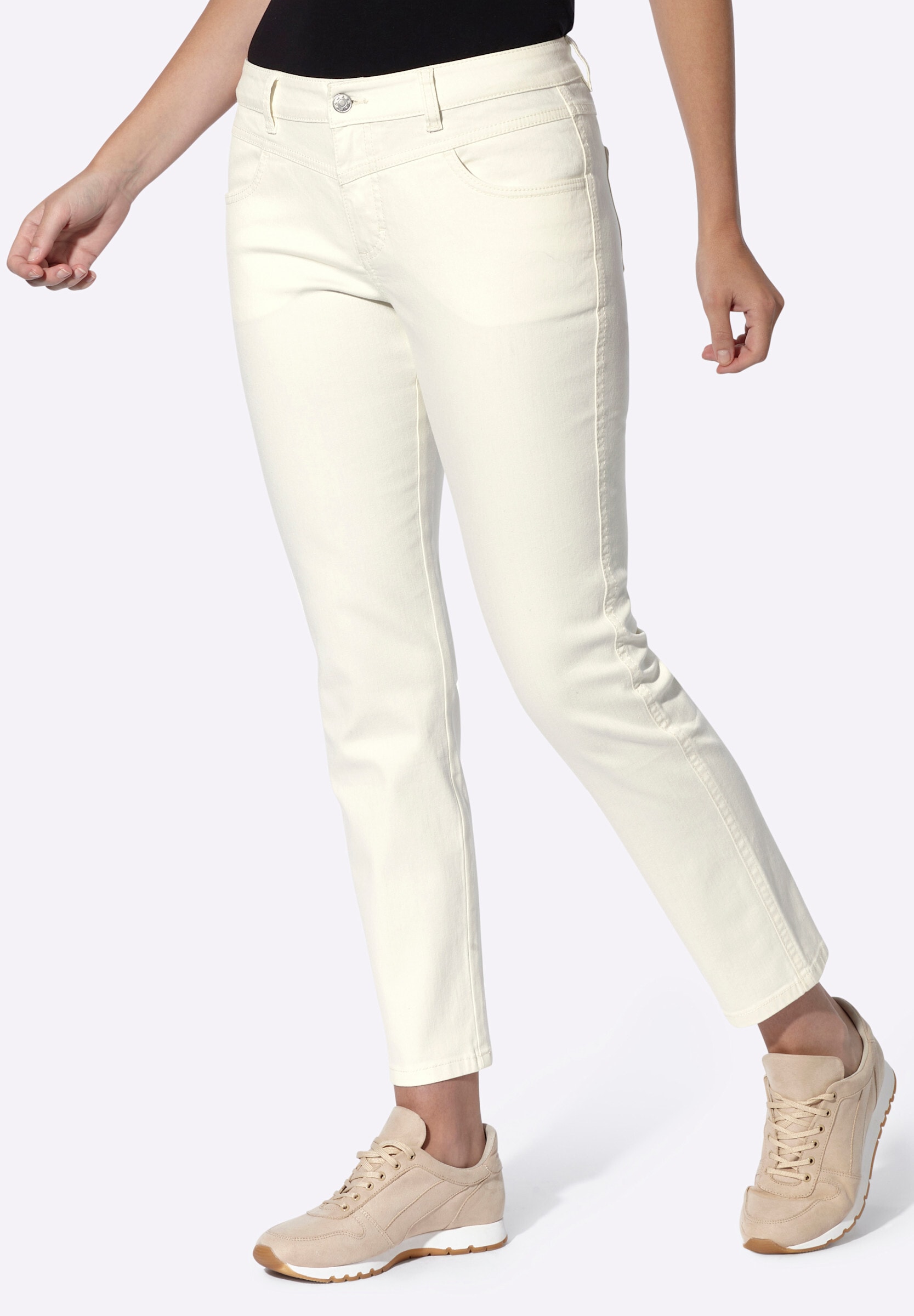 heine Bequeme Jeans »Jeans Jeans mit Passformsattel«