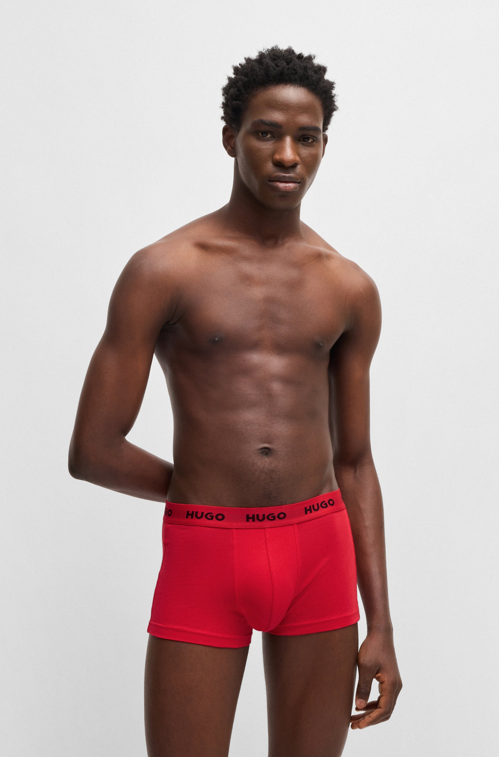 HUGO Underwear Trunk »TRUNK TRIPLET PACK« Packung, 3er Pack, 