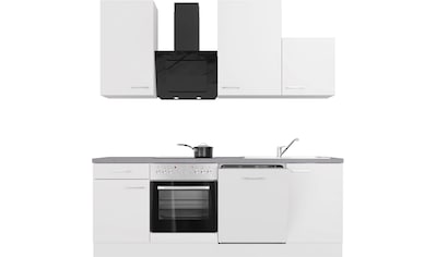 Flex-Well Küche »Kopenhagen«, mit E-Geräten, Breite 220 cm, in vielen  Farbvarianten erhältlich bequem kaufen