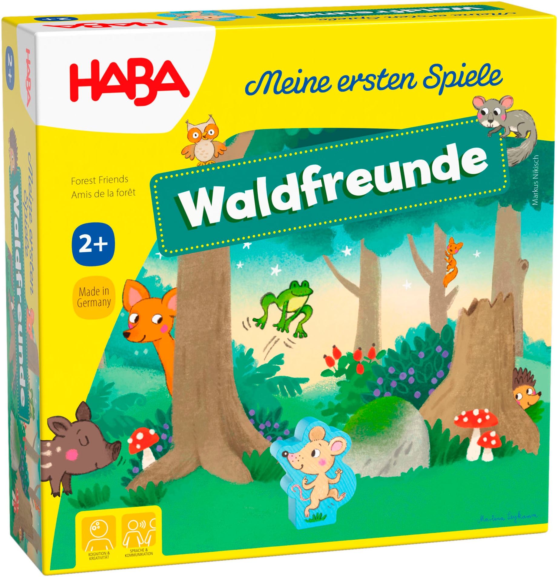 Spielesammlung »Meine ersten Spiele, Waldfreunde«, Made in Germany