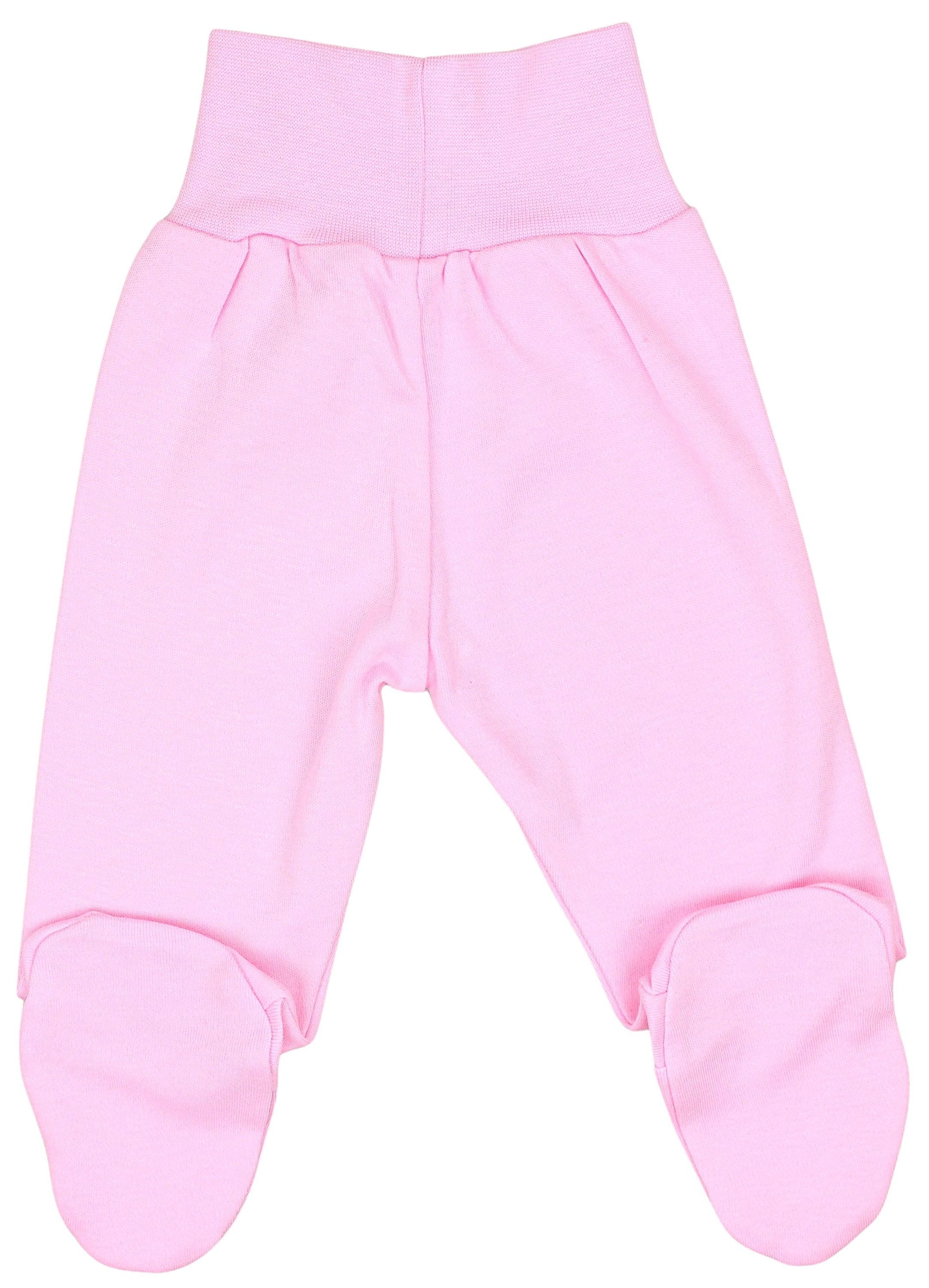 TupTam Jogginghose »Hose Baby Strampelhose mit Fuß 5er Pack«